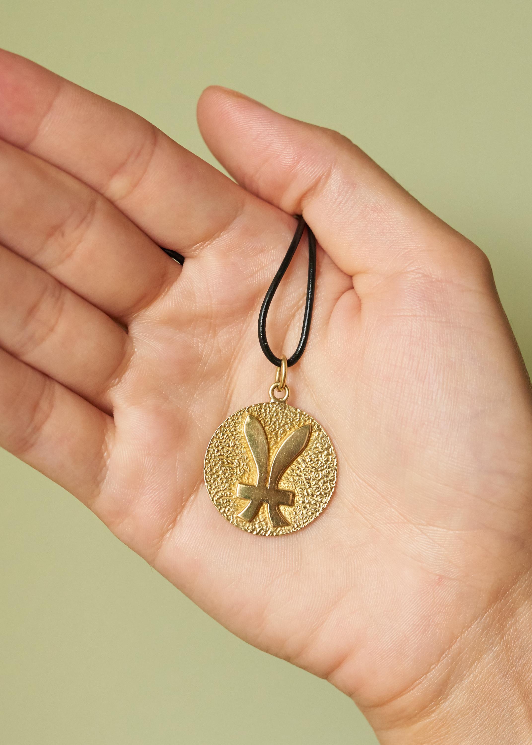 tiffany pisces necklace