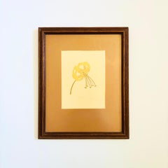 1970s Tiger Lily Original Signed Serigraph