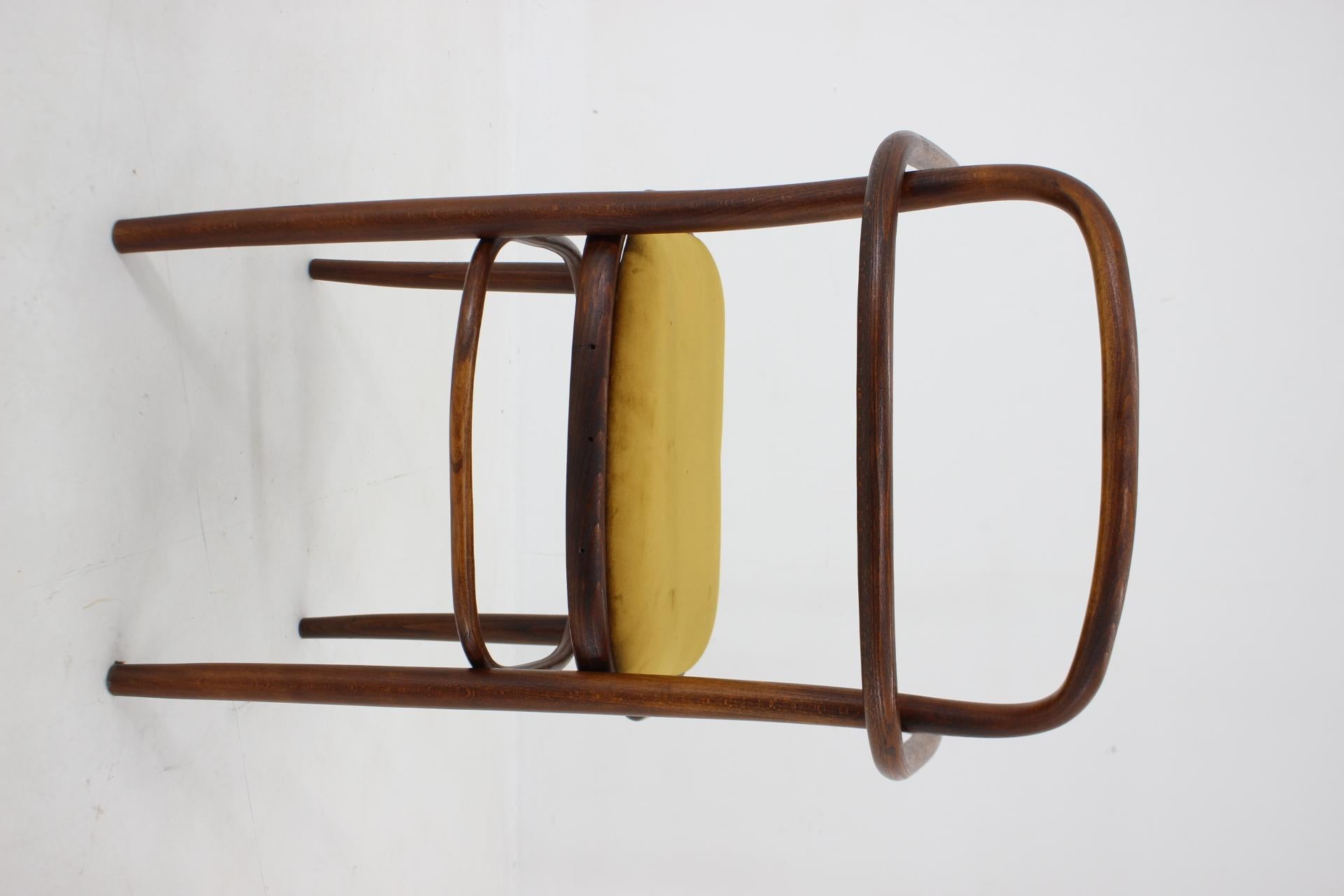 Velvet 1970s Ton Bentwood Dining Chairs, Up to 12pieces