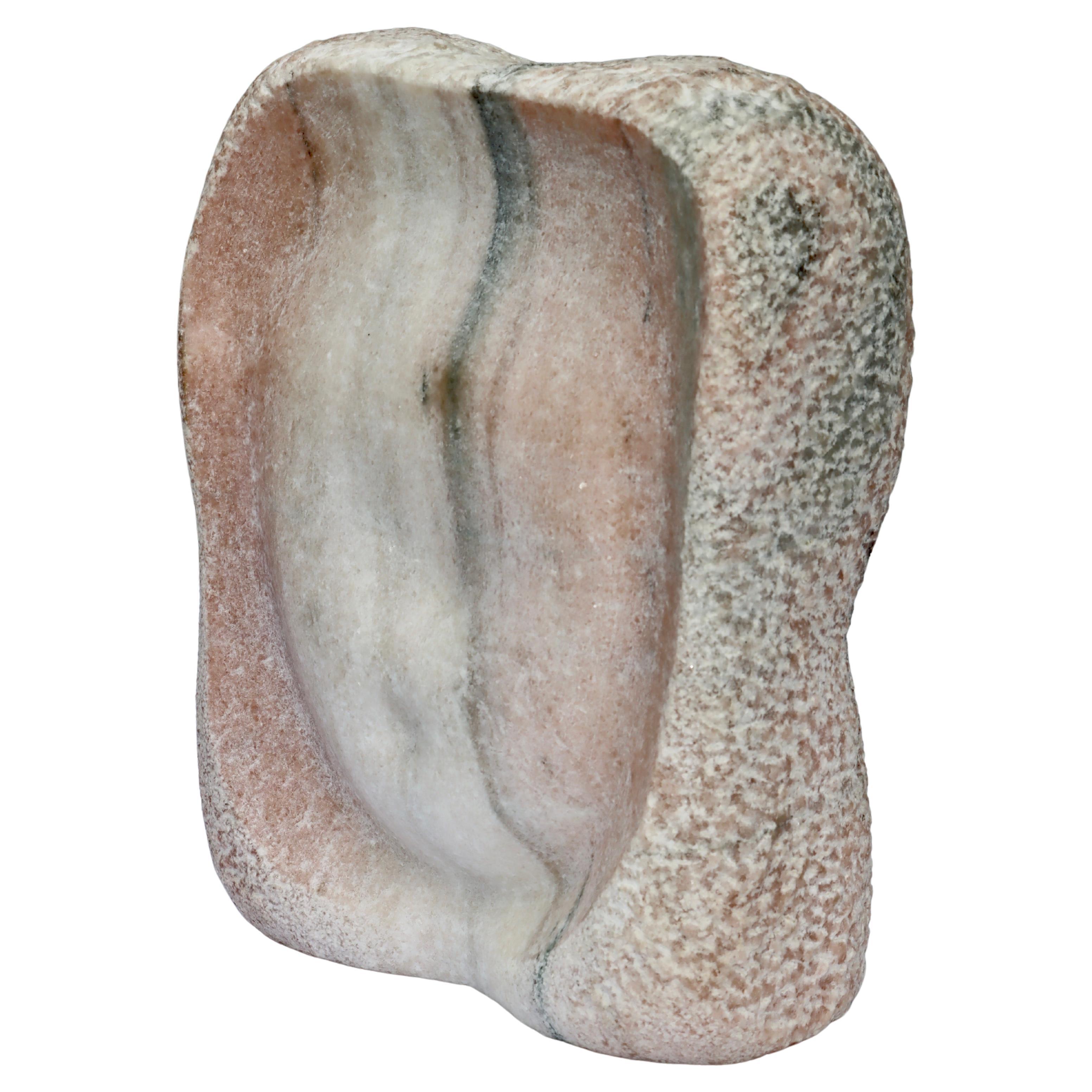 Sculpture de torse en granit abstrait des années 1970 en vente