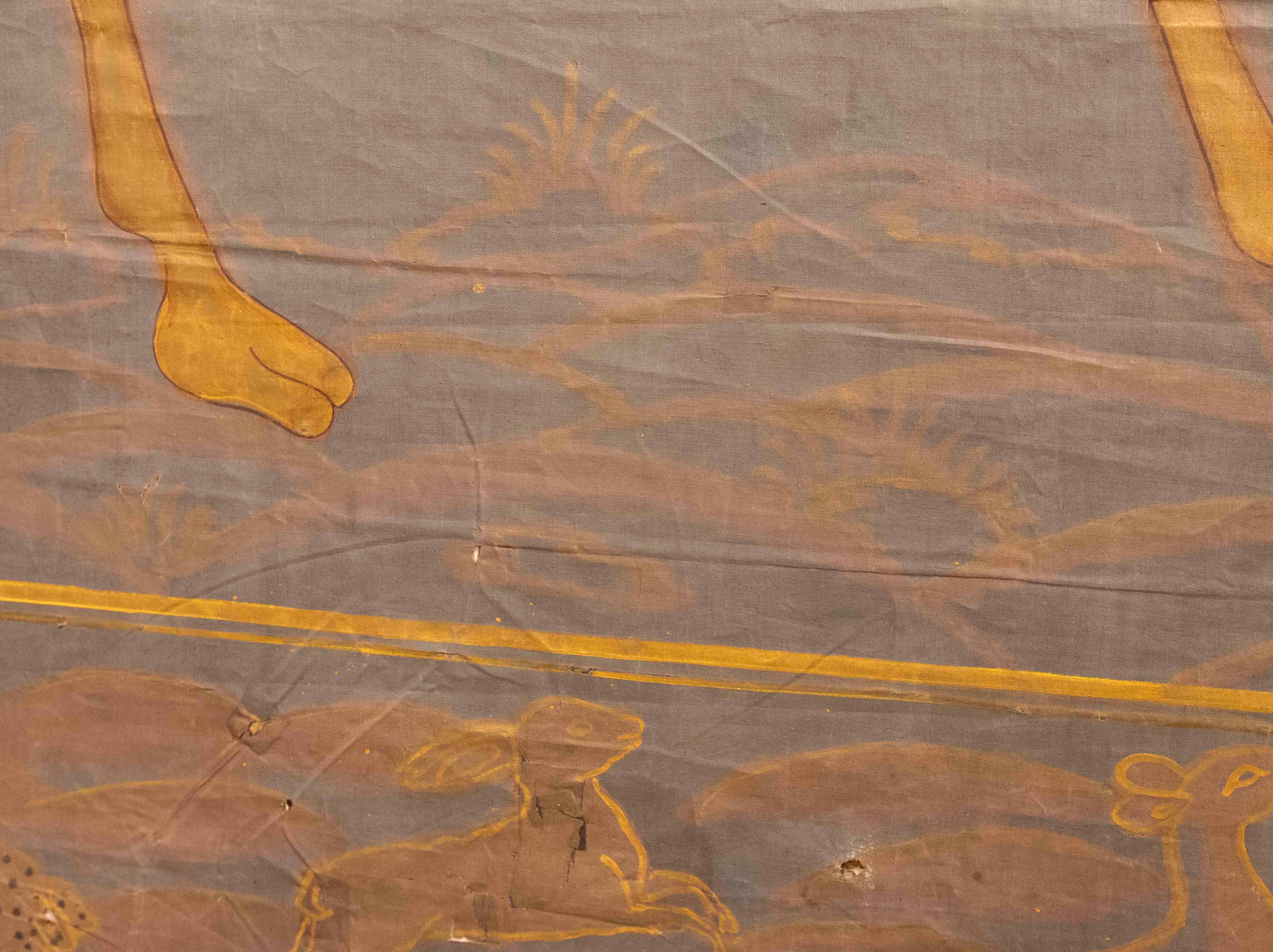 1970s Traditional Indian Painting of a Royal Camel, Rajasthani School For Sale 5