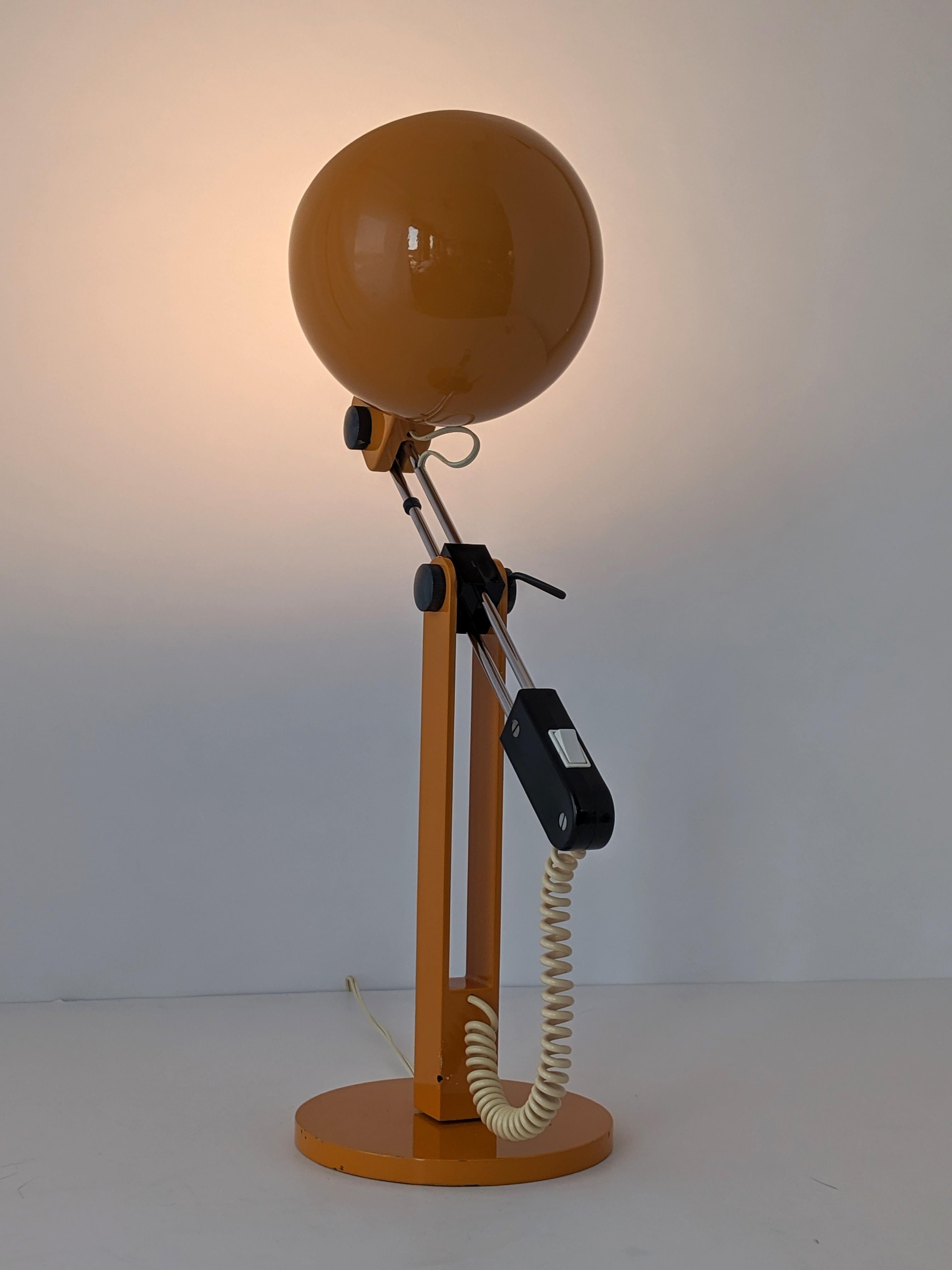 Grande lampe de bureau pivotante Tramo des années 1970, Espagne en vente 5