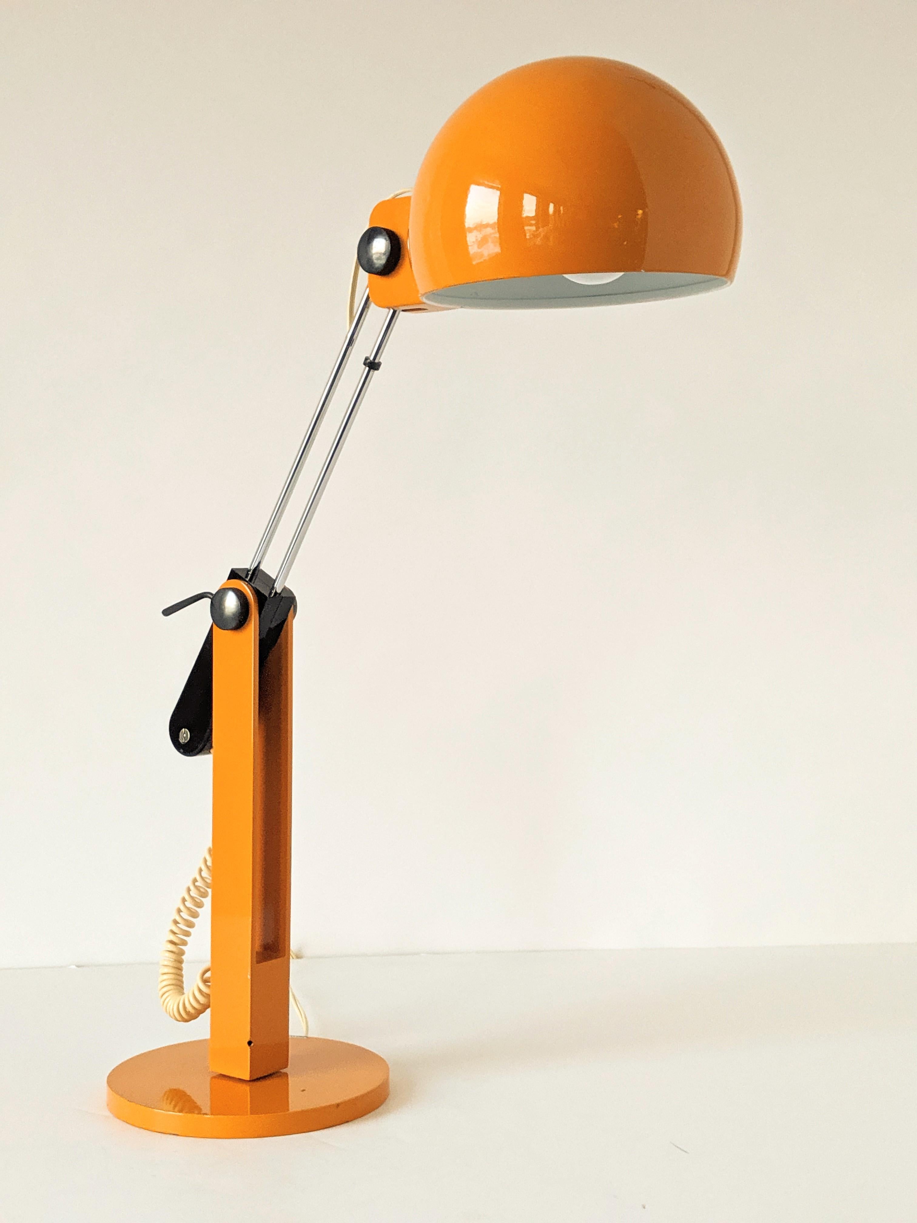 Espagnol Grande lampe de bureau pivotante Tramo des années 1970, Espagne en vente