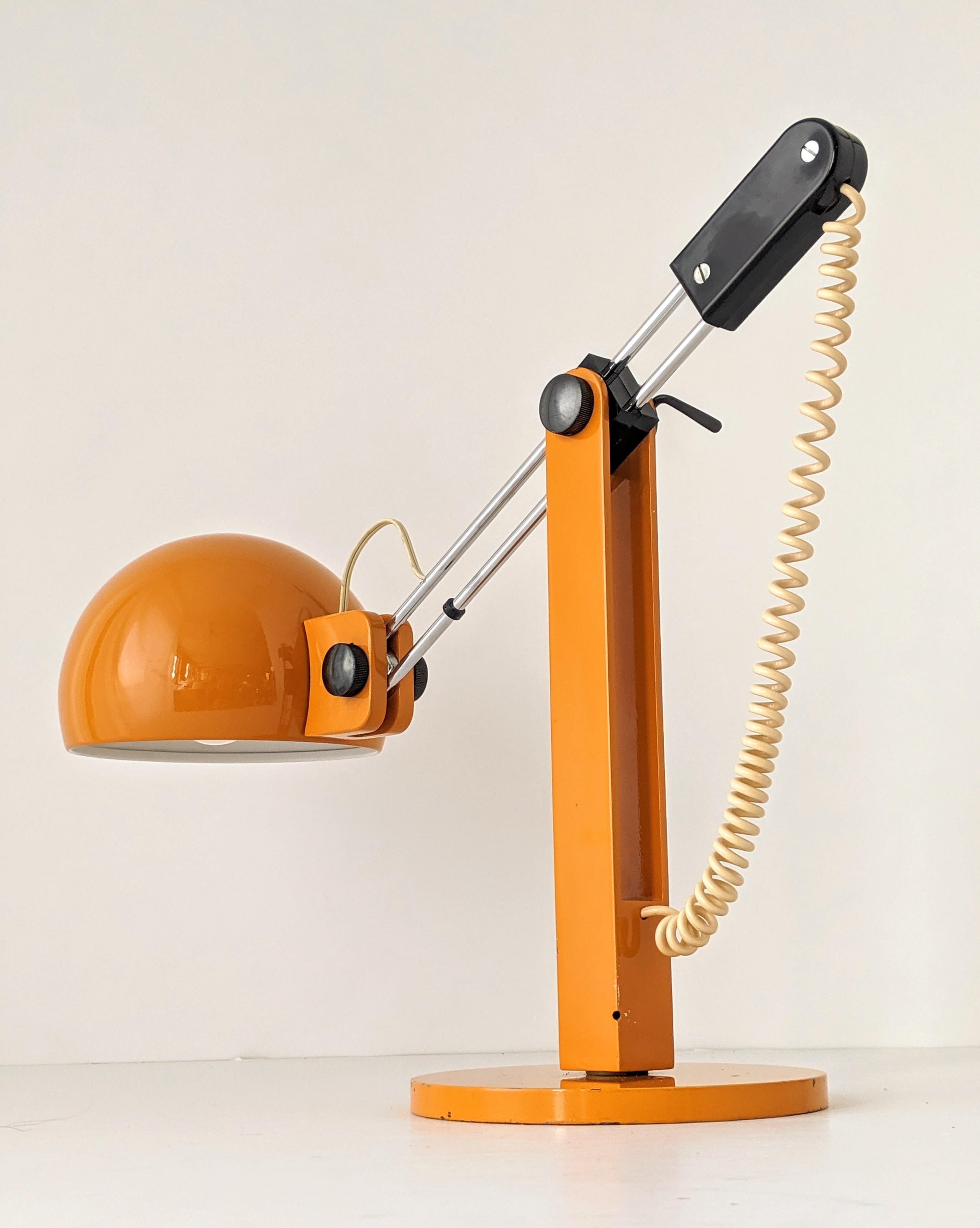 Fin du 20e siècle Grande lampe de bureau pivotante Tramo des années 1970, Espagne en vente