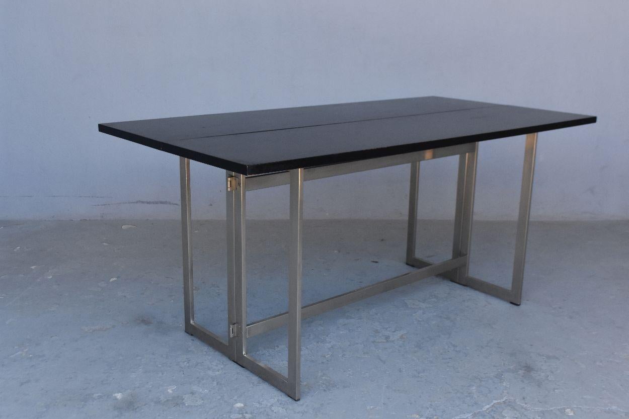 Oak 1970s Transformable Console by Artelano For Sale