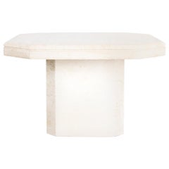 1970s Travertine Coffee Table