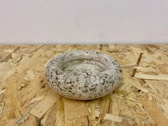 1970er Jahre Travertin-Set, Vase und Geschirr von Fratelli Mannelli