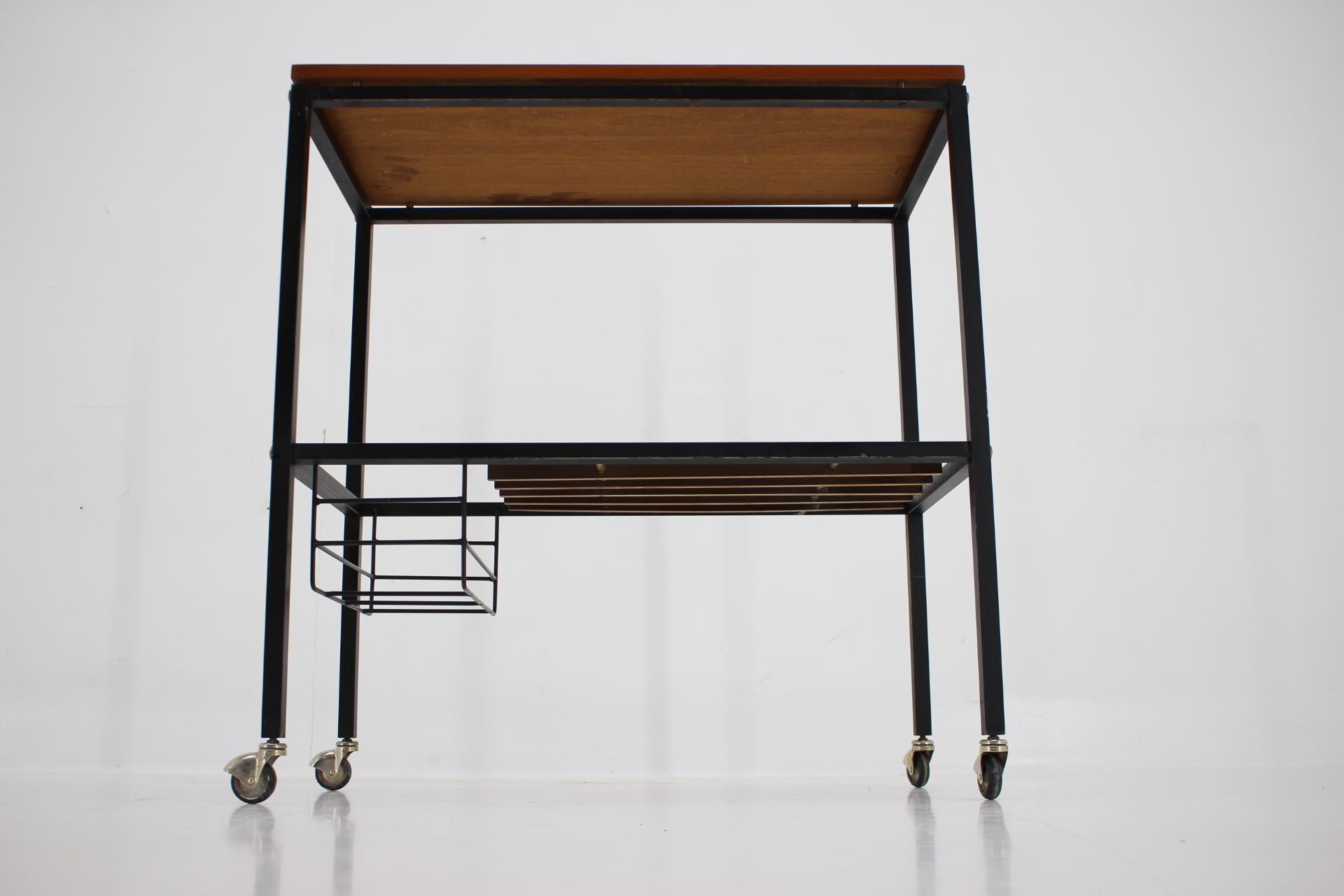 1970s Trolley /Serving Cart by Zuanelli Mobili, Italy  For Sale 7
