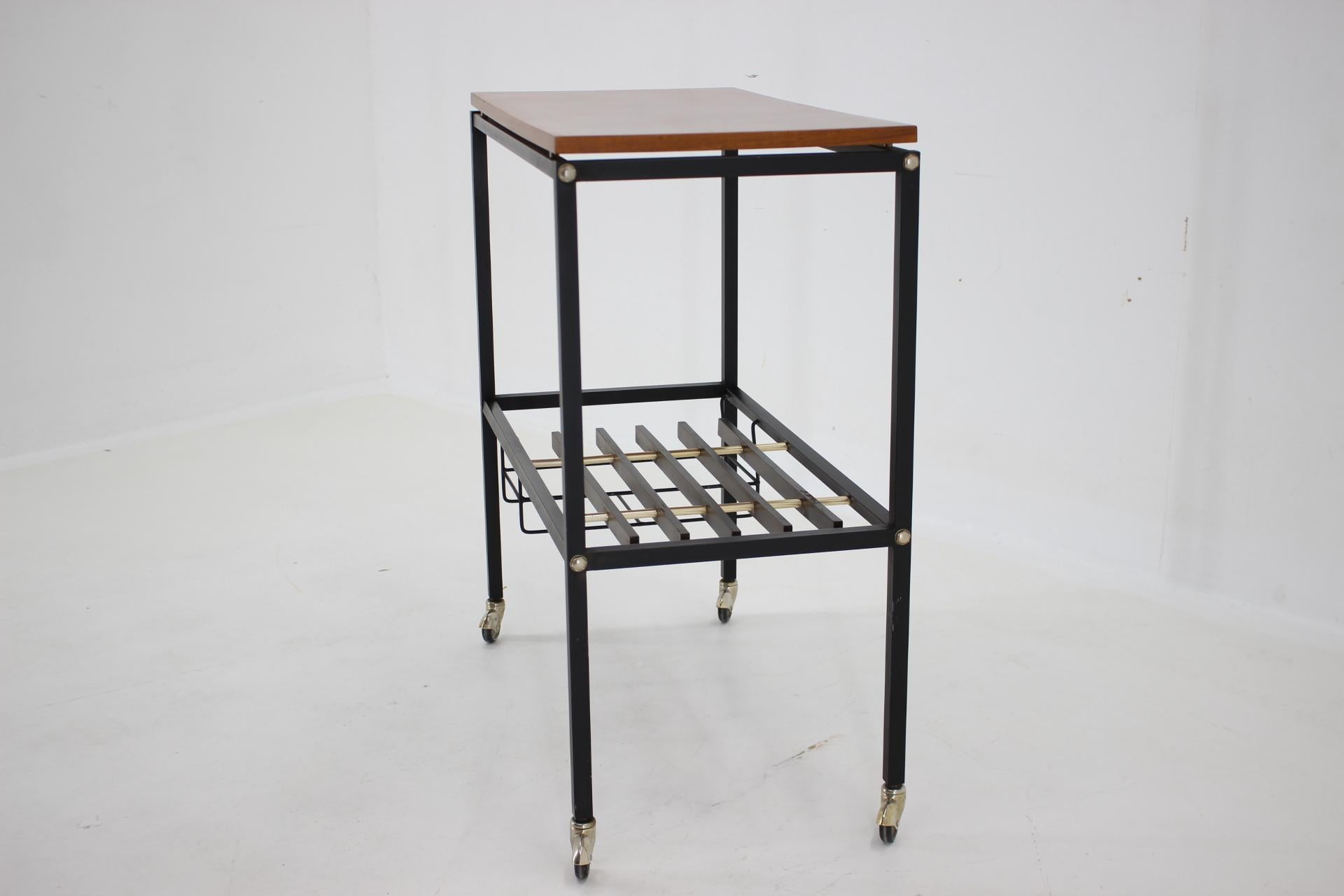 Italian 1970s Trolley /Serving Cart by Zuanelli Mobili, Italy  For Sale