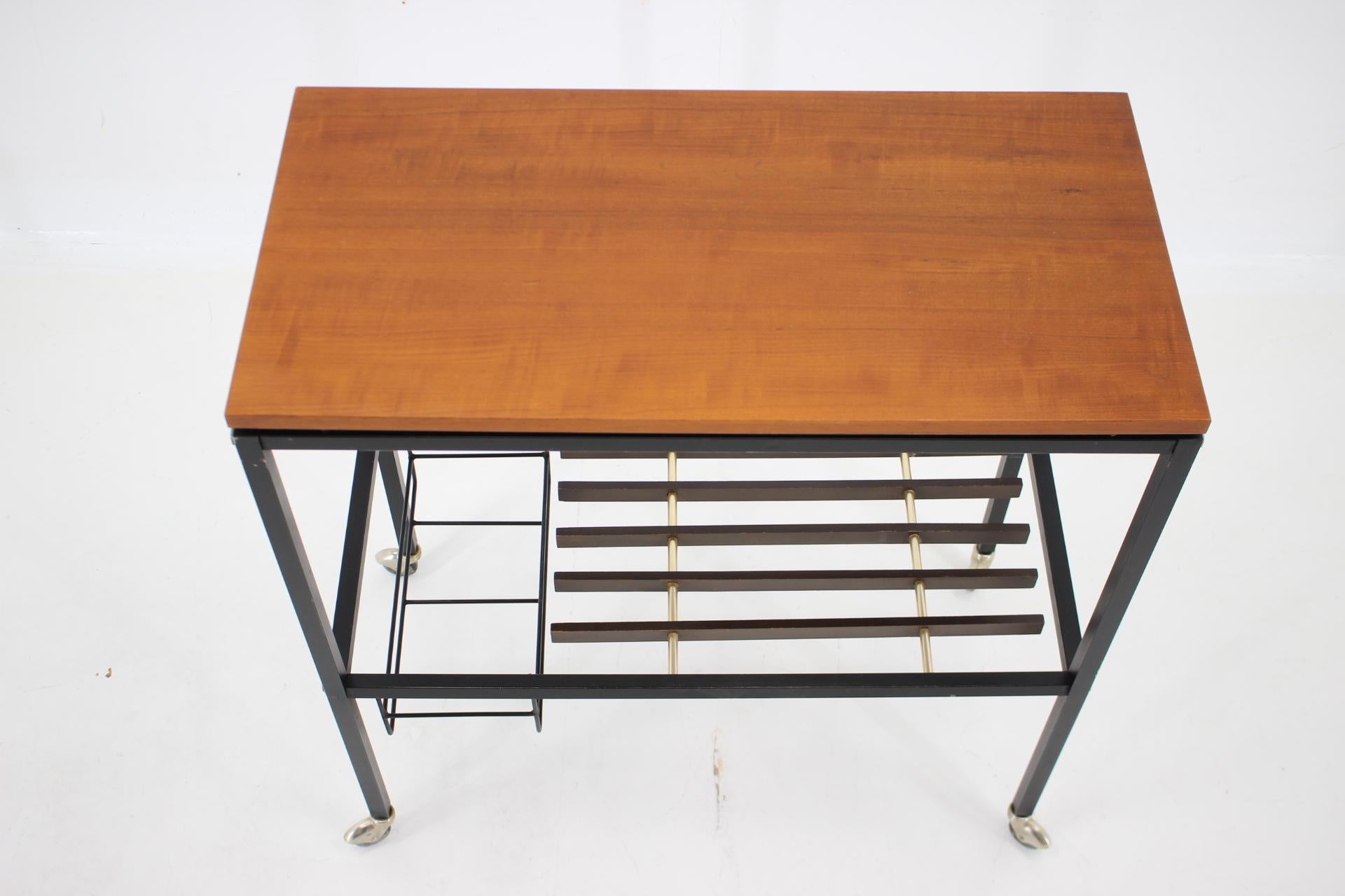 Late 20th Century 1970s Trolley /Serving Cart by Zuanelli Mobili, Italy  For Sale
