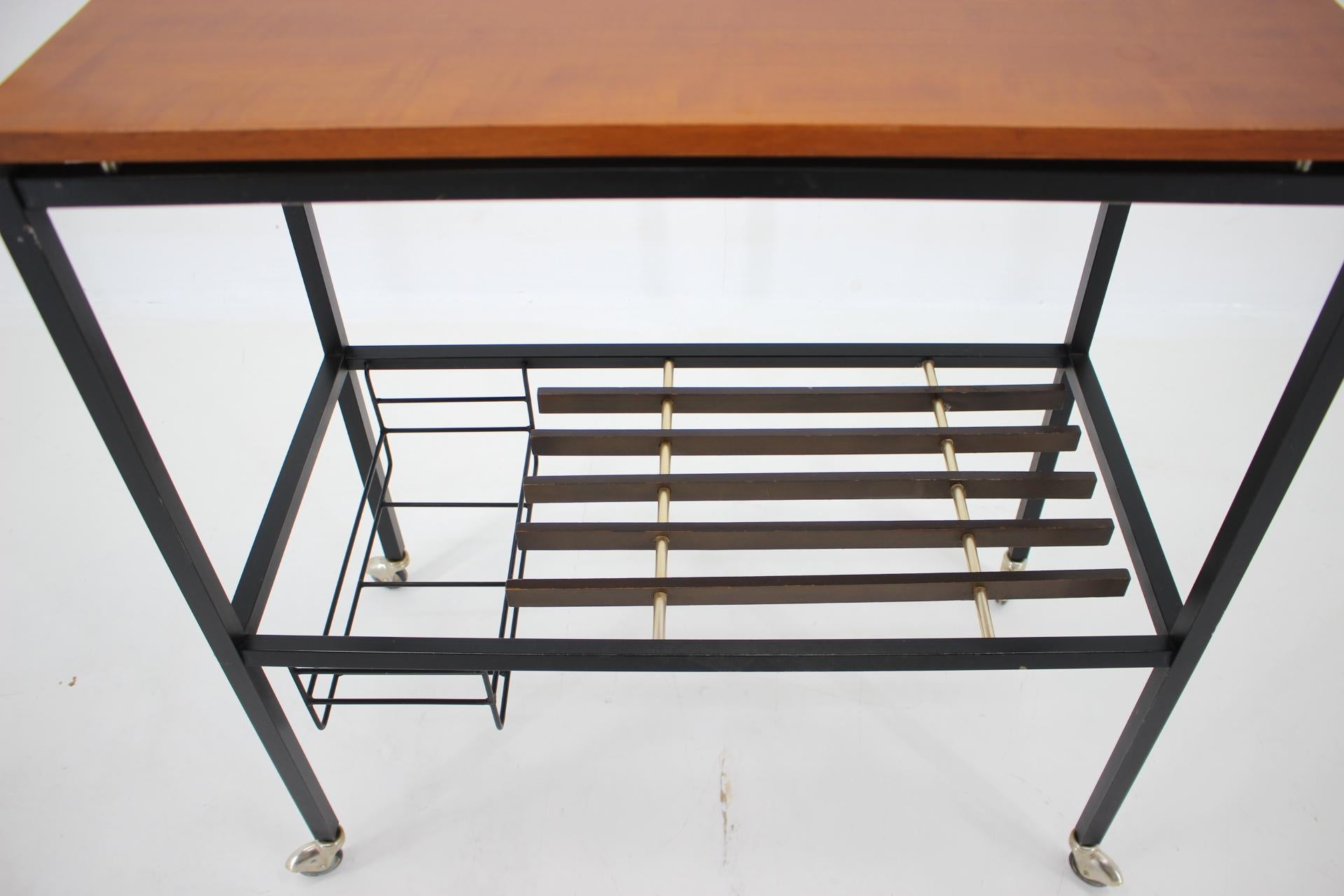 Metal 1970s Trolley /Serving Cart by Zuanelli Mobili, Italy  For Sale
