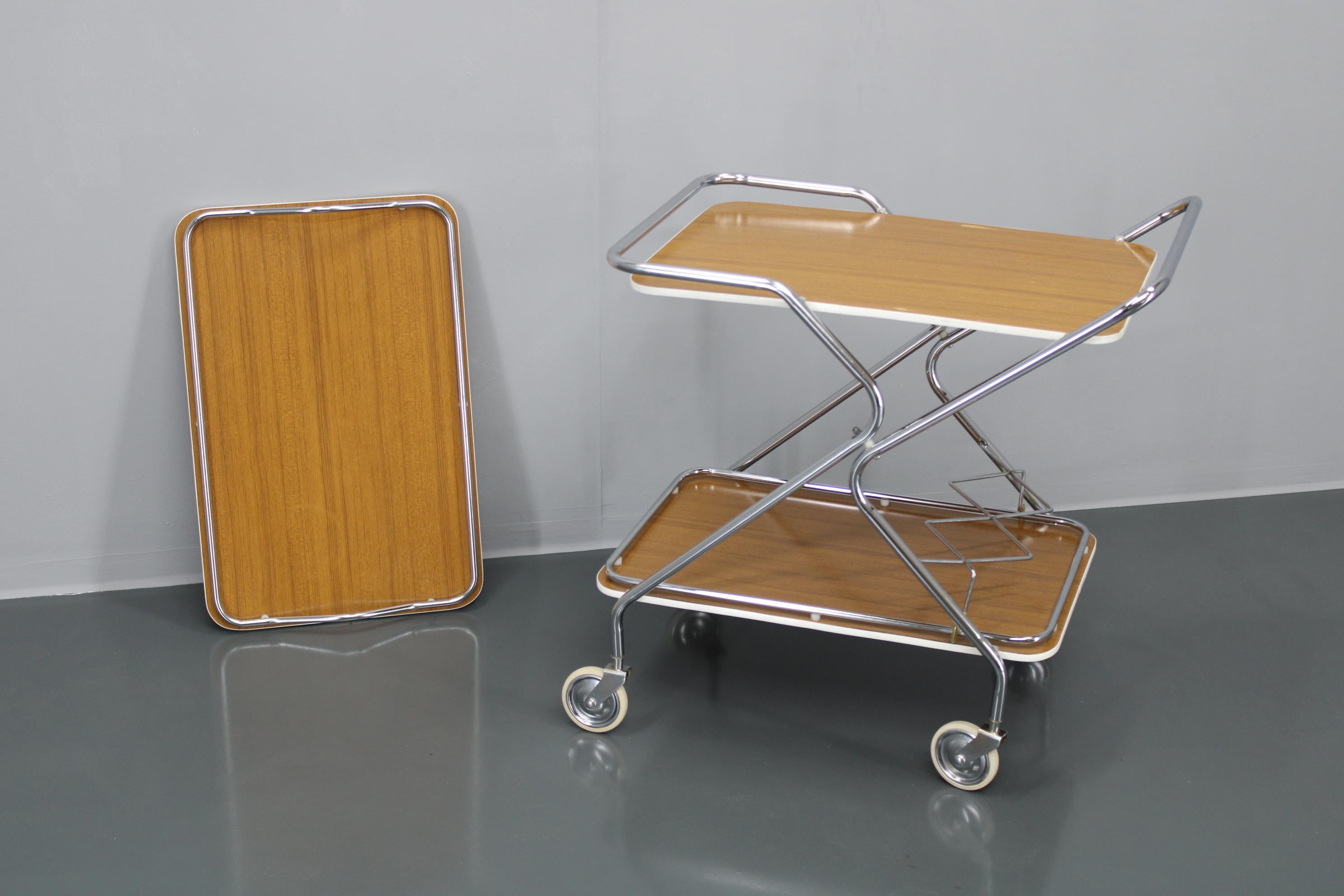 1970s Trolley /Serving Cart, Italy In Good Condition For Sale In Praha, CZ