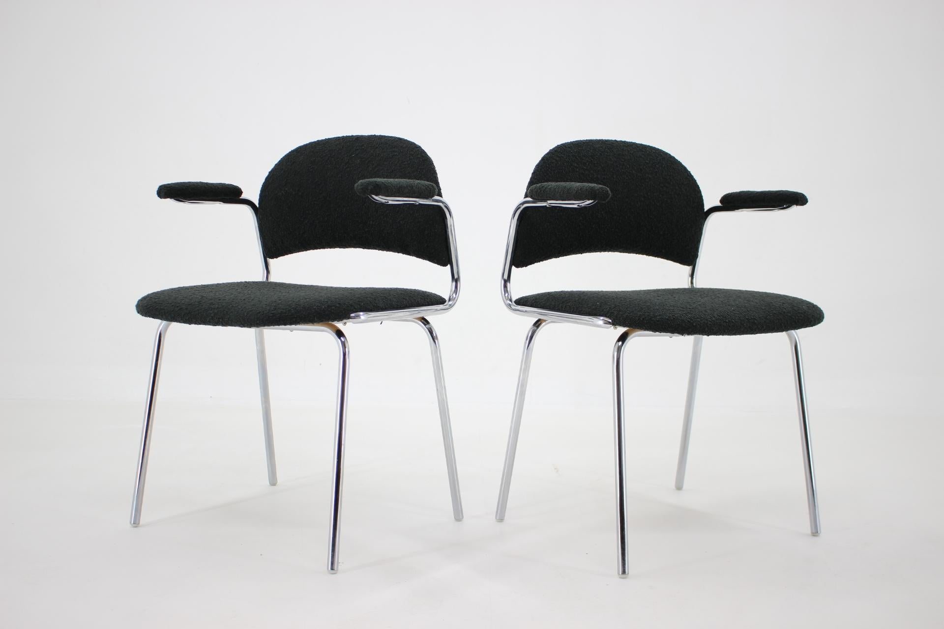 Sessel im Röhrendesign 1970er Jahre, Tschechoslowakei (Moderne der Mitte des Jahrhunderts) im Angebot