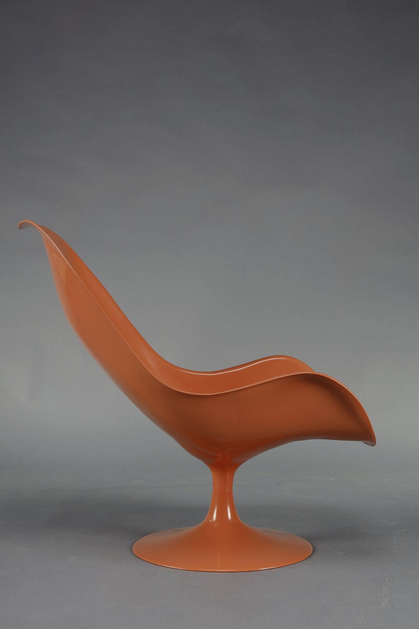 Chaises et table basses tulipe des années 1970 en vente 7