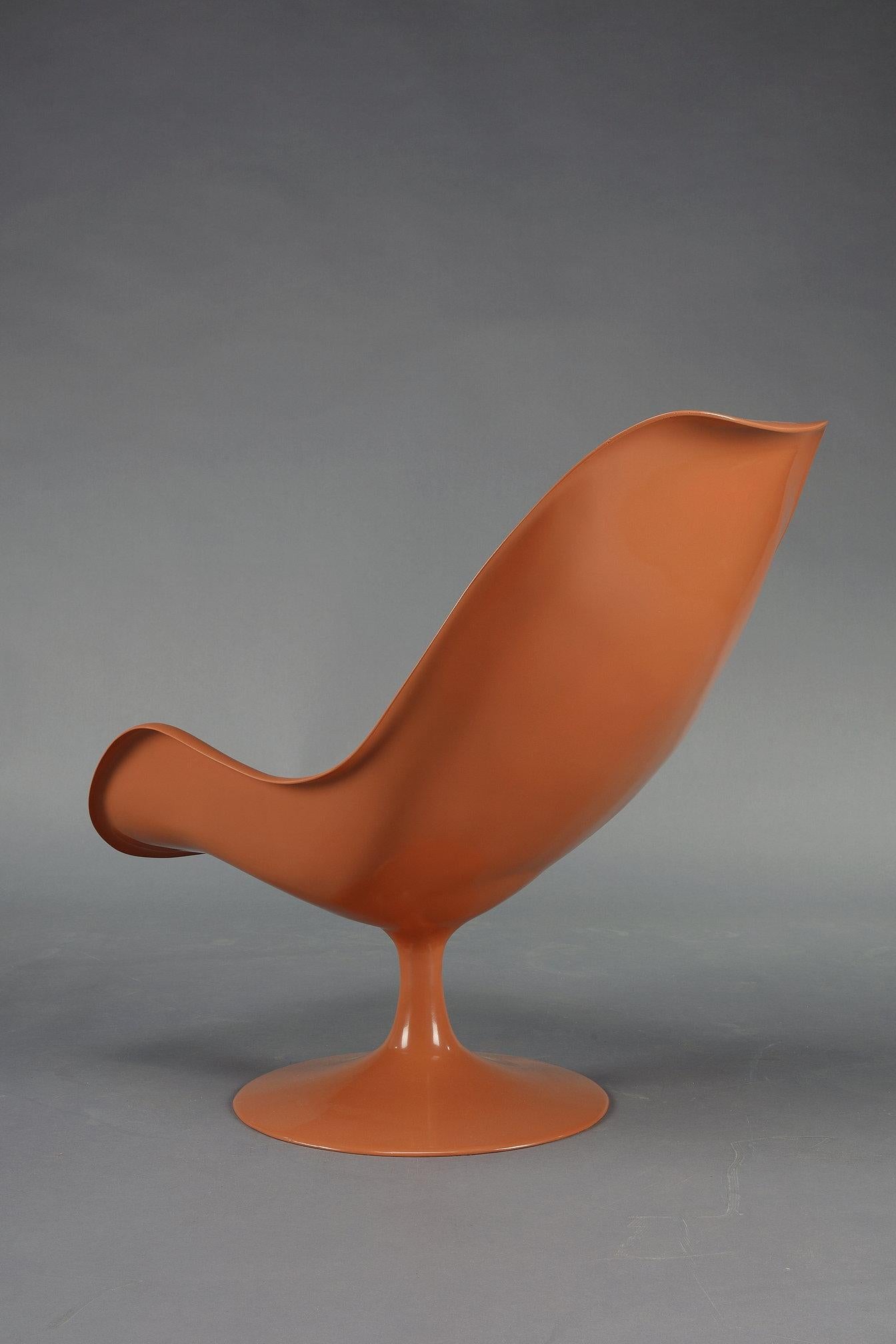 Chaises et table basses tulipe des années 1970 en vente 11