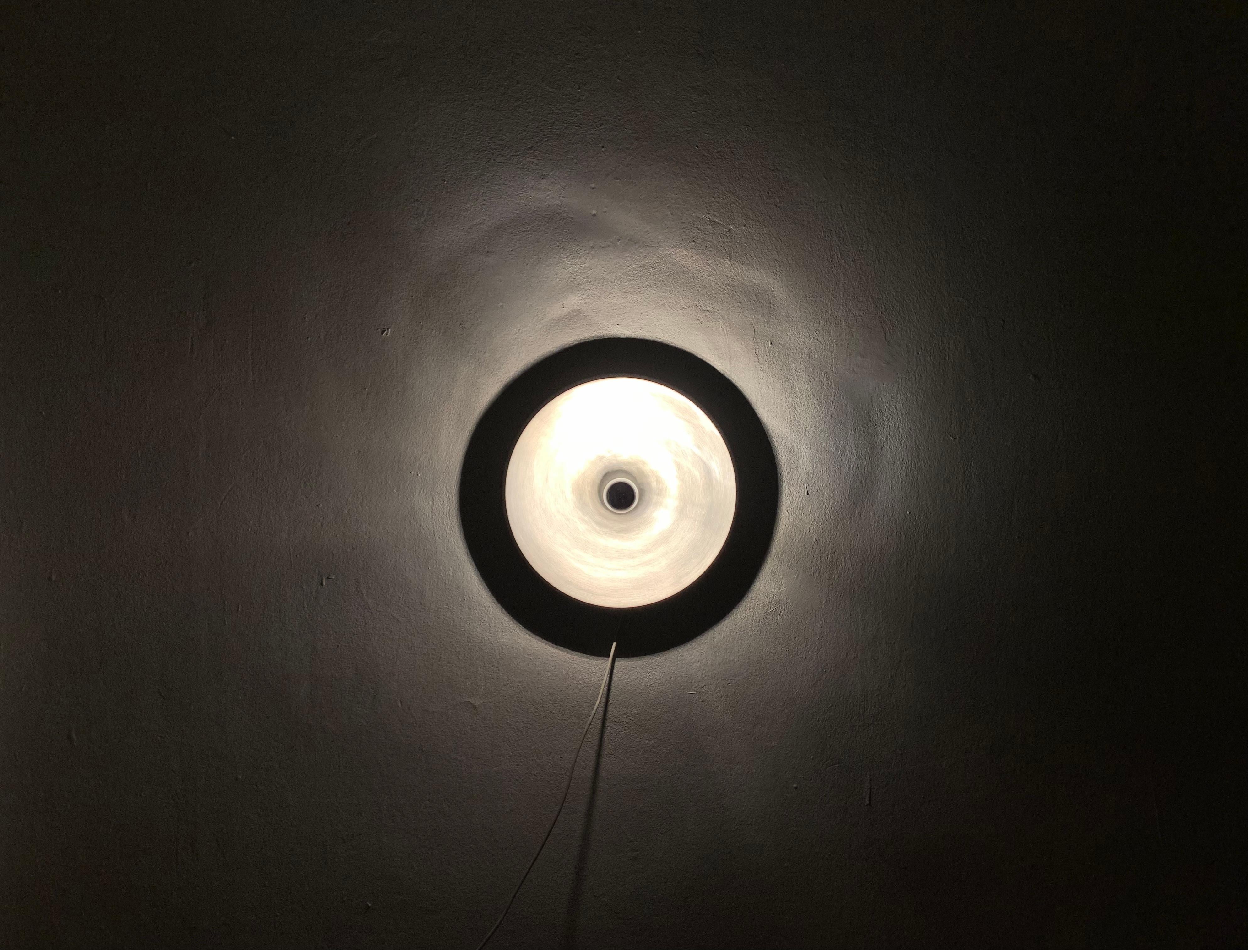 1970s Ufo Wall or Ceiling Lamp For Sale 1