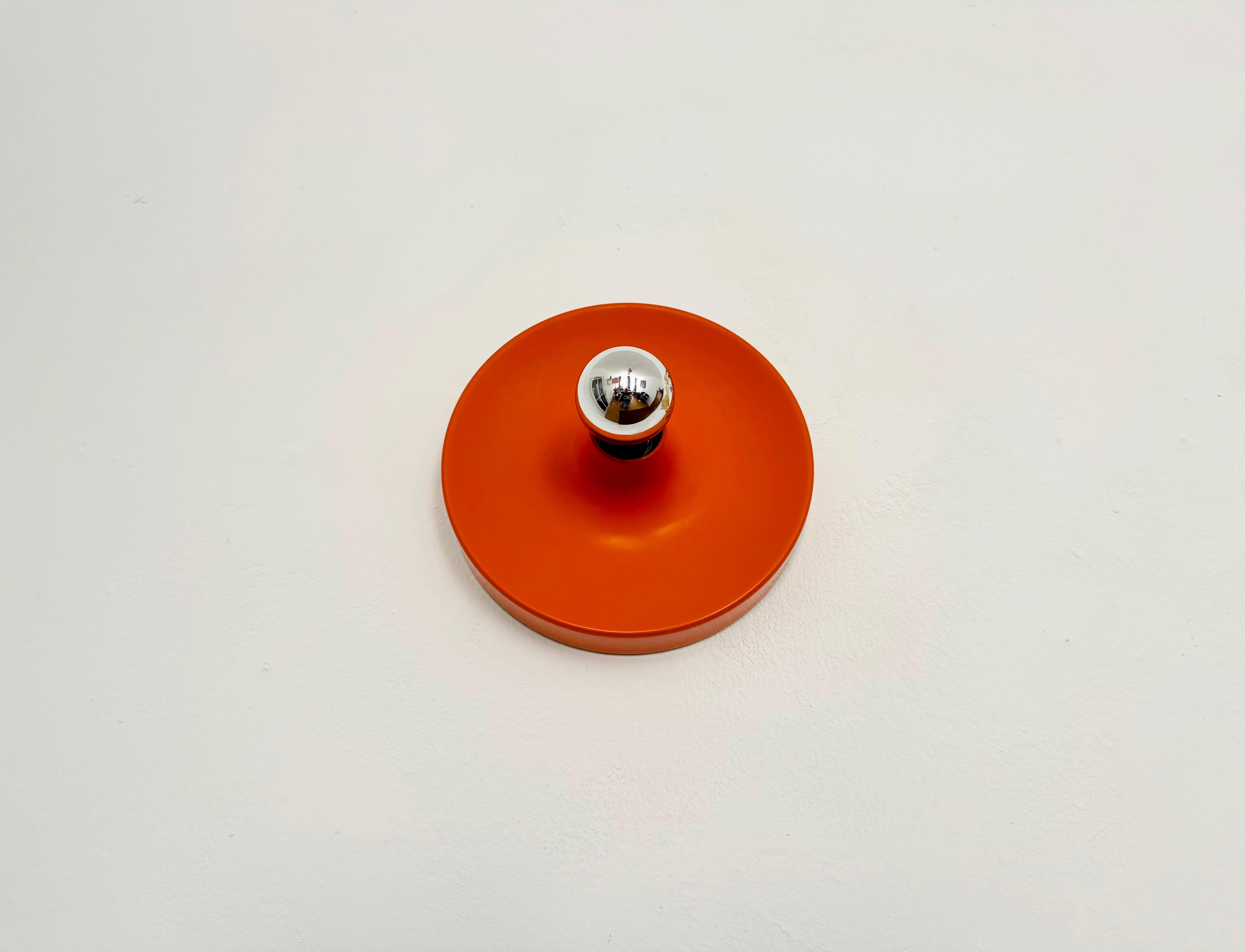 Lámpara de pared o techo Ufo de los años 70 de Staff Era espacial en venta