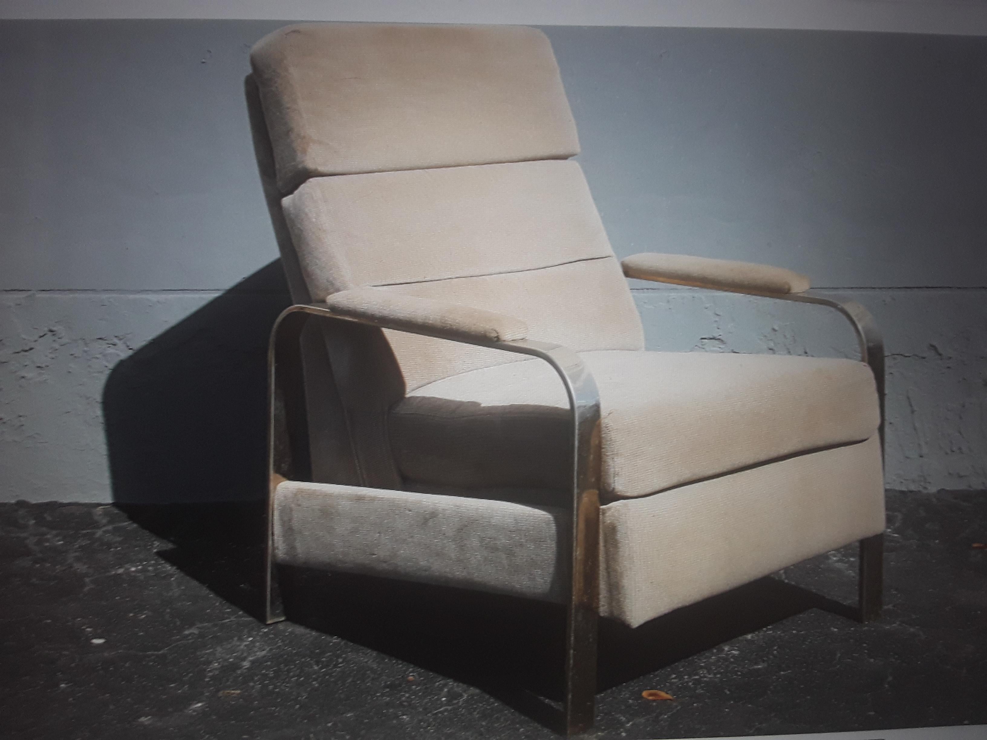 1970's Ultra Modern Nade for Burdines Recliner/ Lounge Chair For Sale 5
