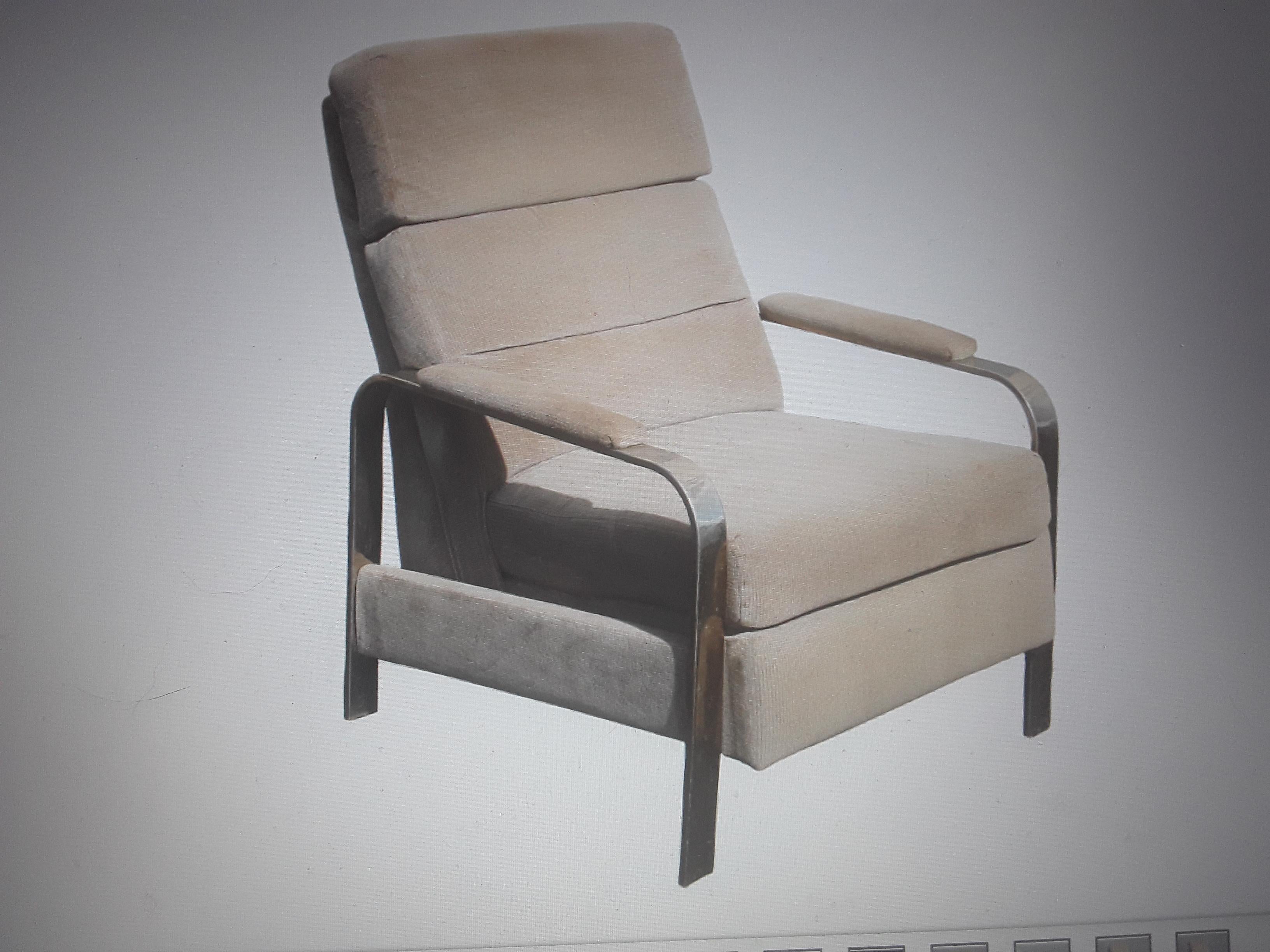 1970's Ultra Modern Nade for Burdines Recliner/ Lounge Chair For Sale 6