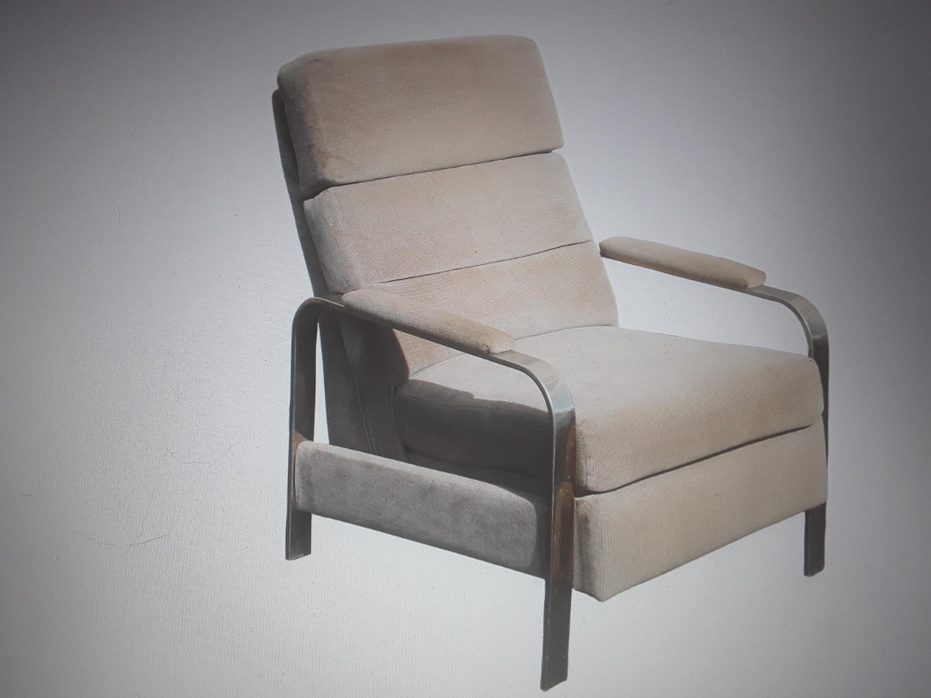1970's Ultra Modern Nade for Burdines Recliner/ Lounge Chair For Sale 7