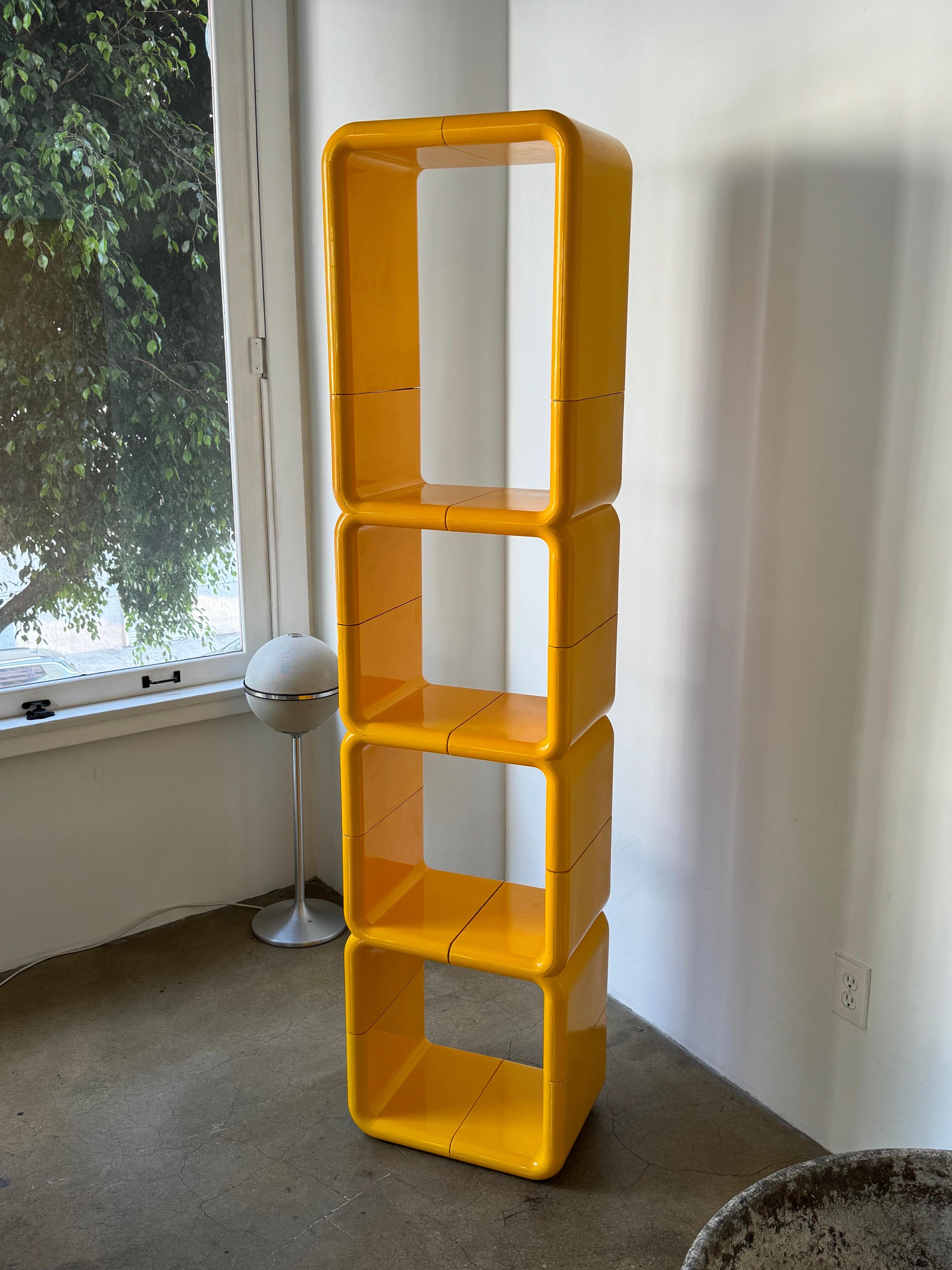 Mid-Century Modern 1970’s Umbo Modular Shelving by Kay Leroy Ruggles