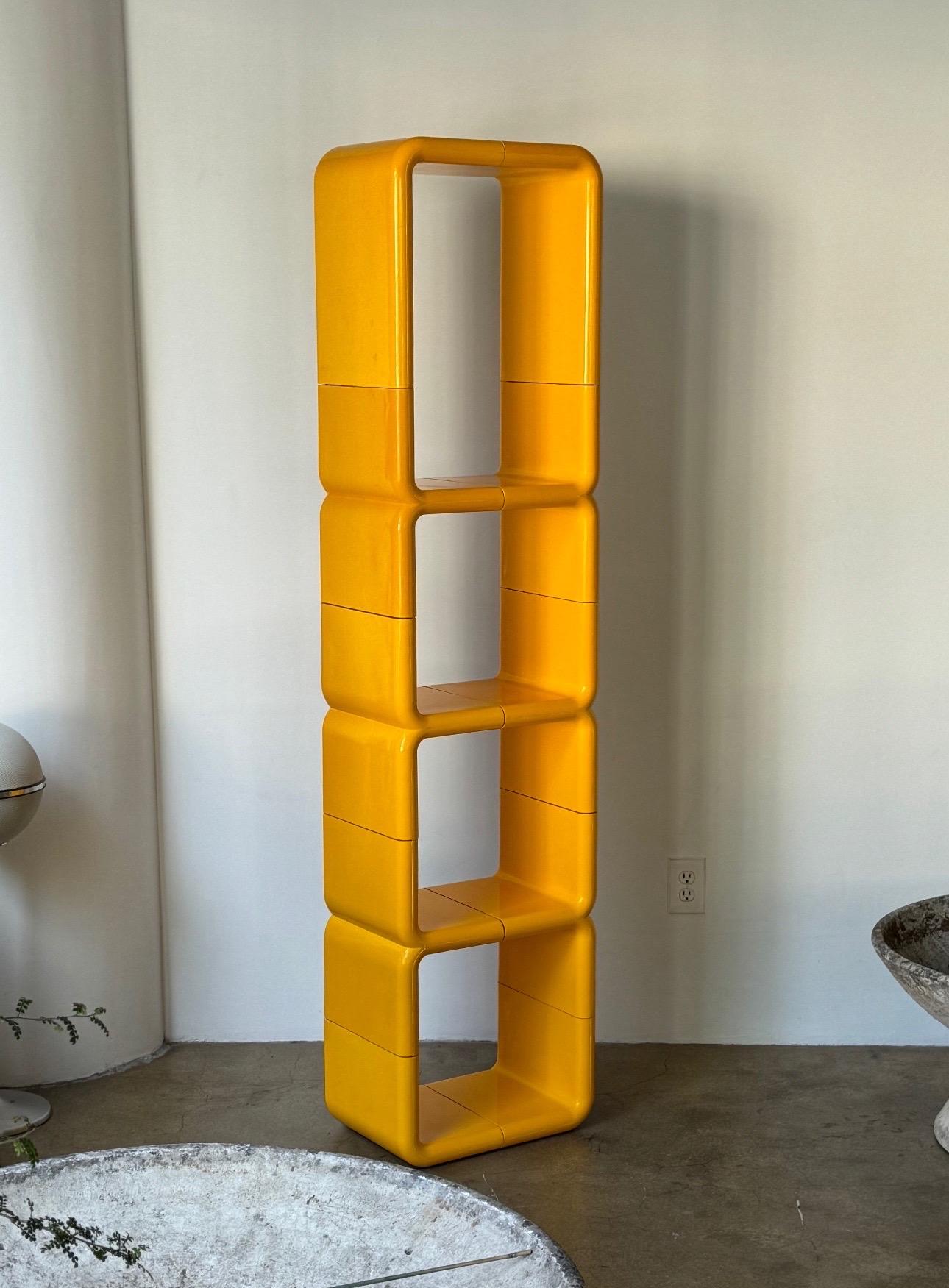 1970’s Umbo Modular Shelving by Kay Leroy Ruggles In Good Condition In Los Angeles, CA