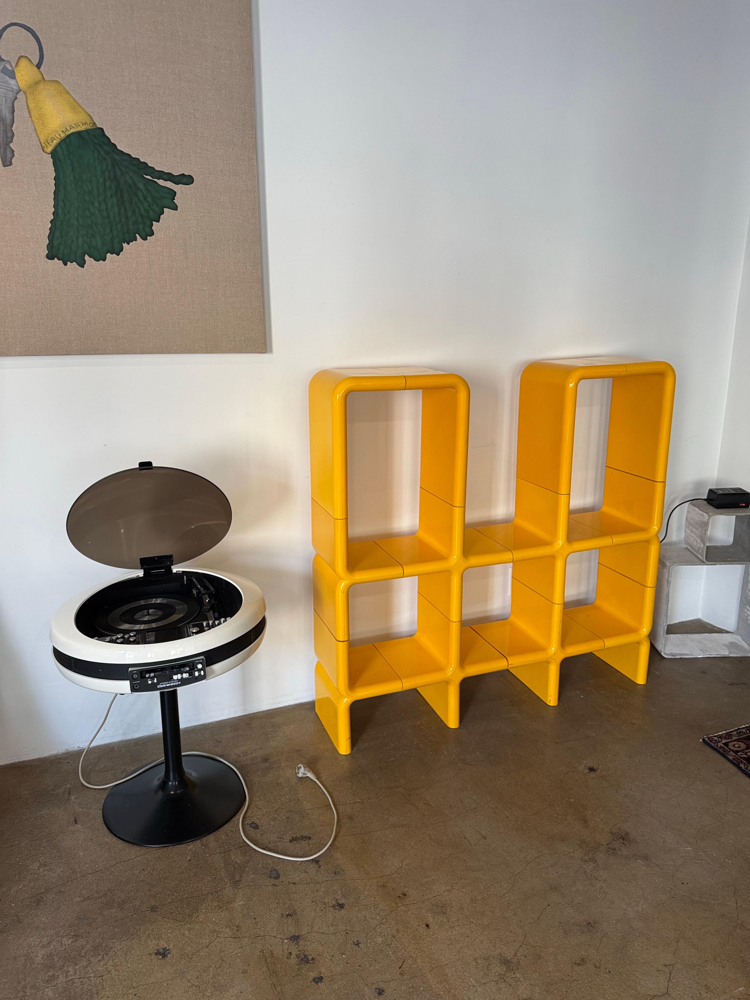 Système d'étagères modulaires Umbo des années 1970 par Kay Leroy Ruggles Bon état - En vente à Los Angeles, CA