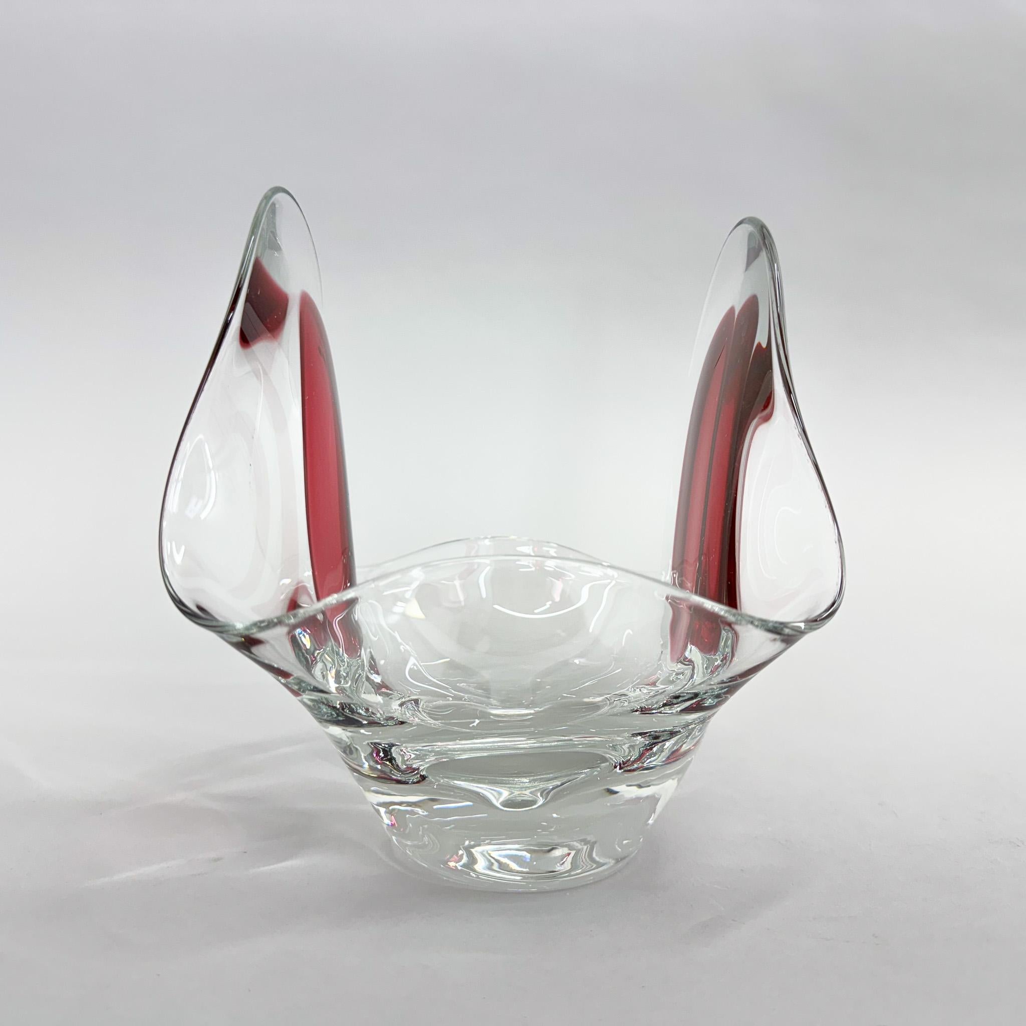 20th Century 1970s Unique Set of Glass by Jaroslav Tabara for Lednicke Rovne Glassworks For Sale