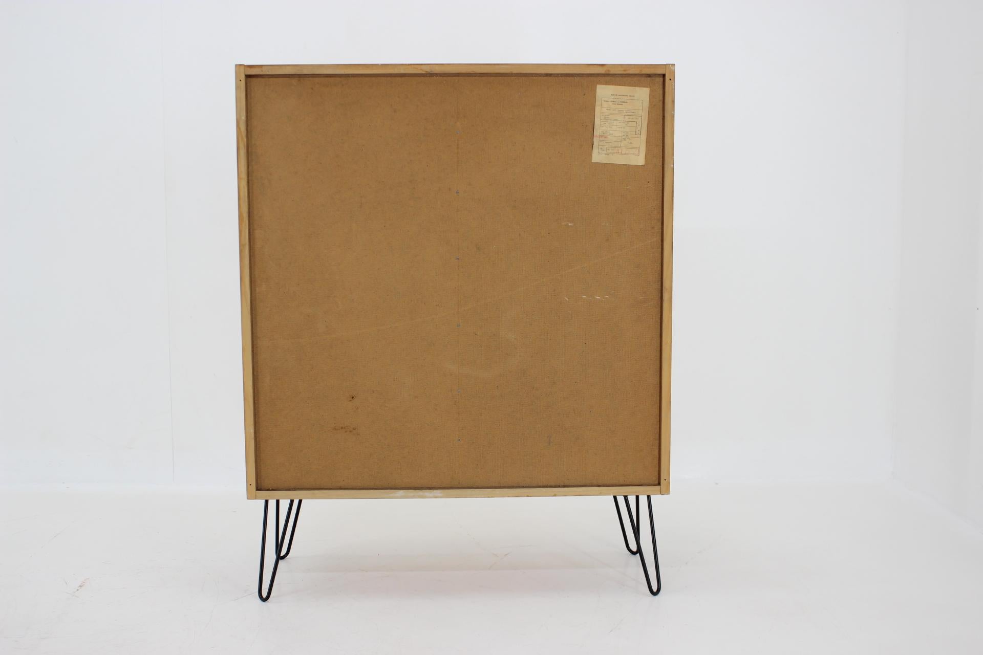 1970s Upcycled Birch Cabinet, Czechoslovakia For Sale 7