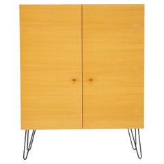 1970s Upcycled Birch Cabinet, Czechoslovakia