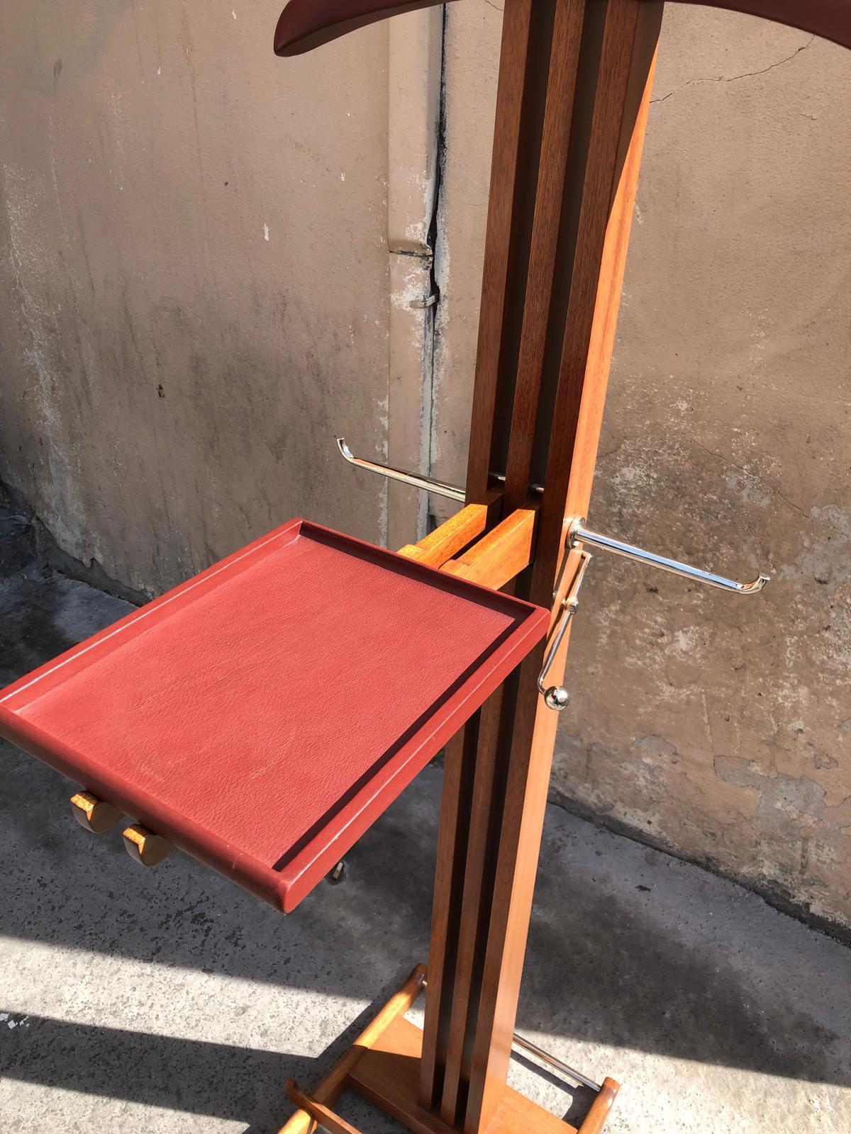 Valet porte vétements anni '70 di Paul Dupre-Lafon per Hermès in vendita 3