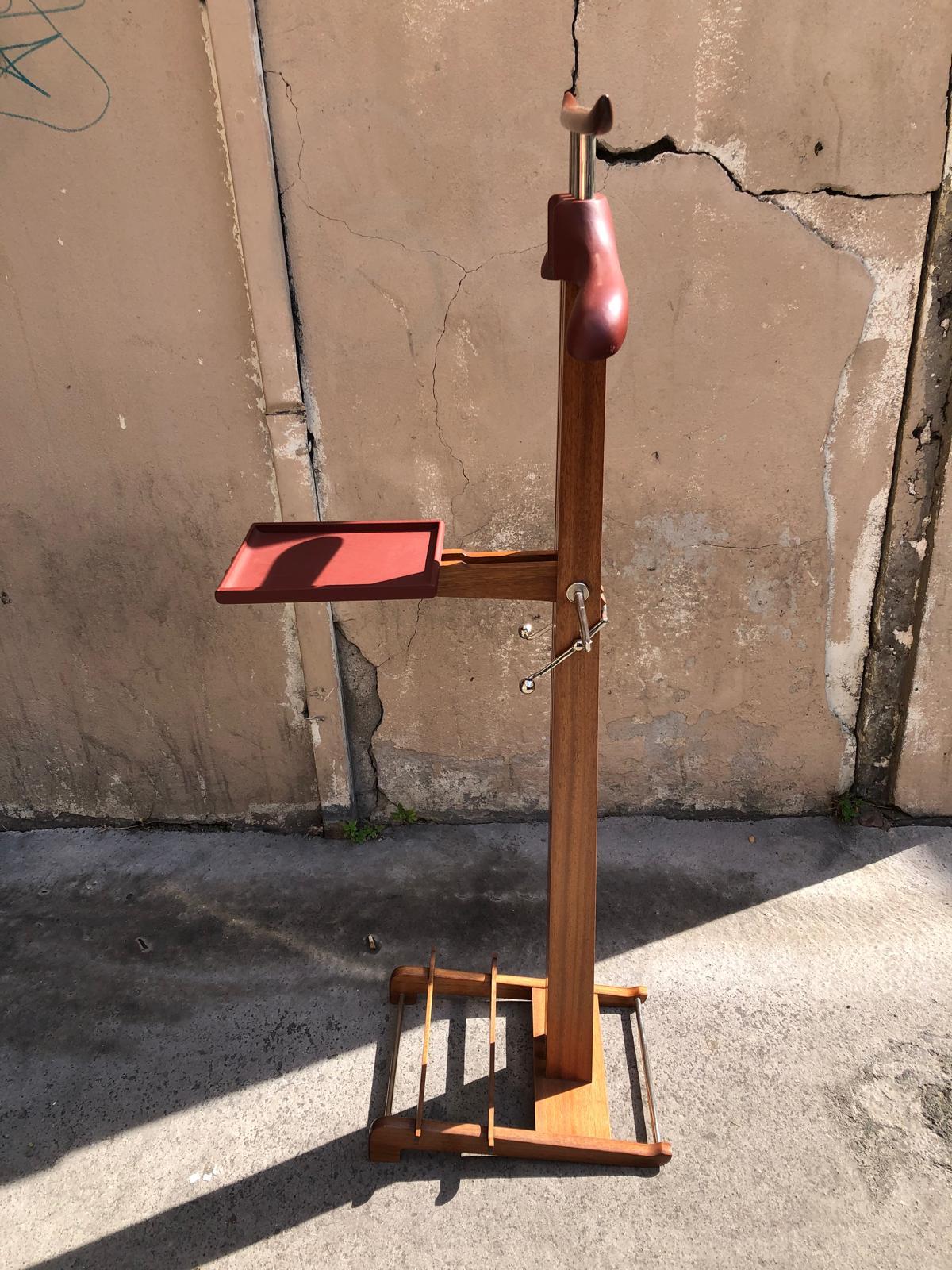 Valet porte vétements anni '70 di Paul Dupre-Lafon per Hermès in vendita 8