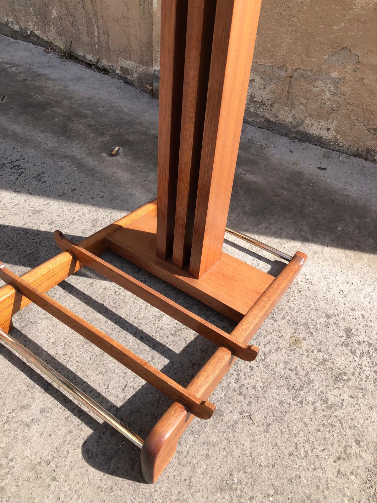 Valet porte vétements anni '70 di Paul Dupre-Lafon per Hermès in vendita 9