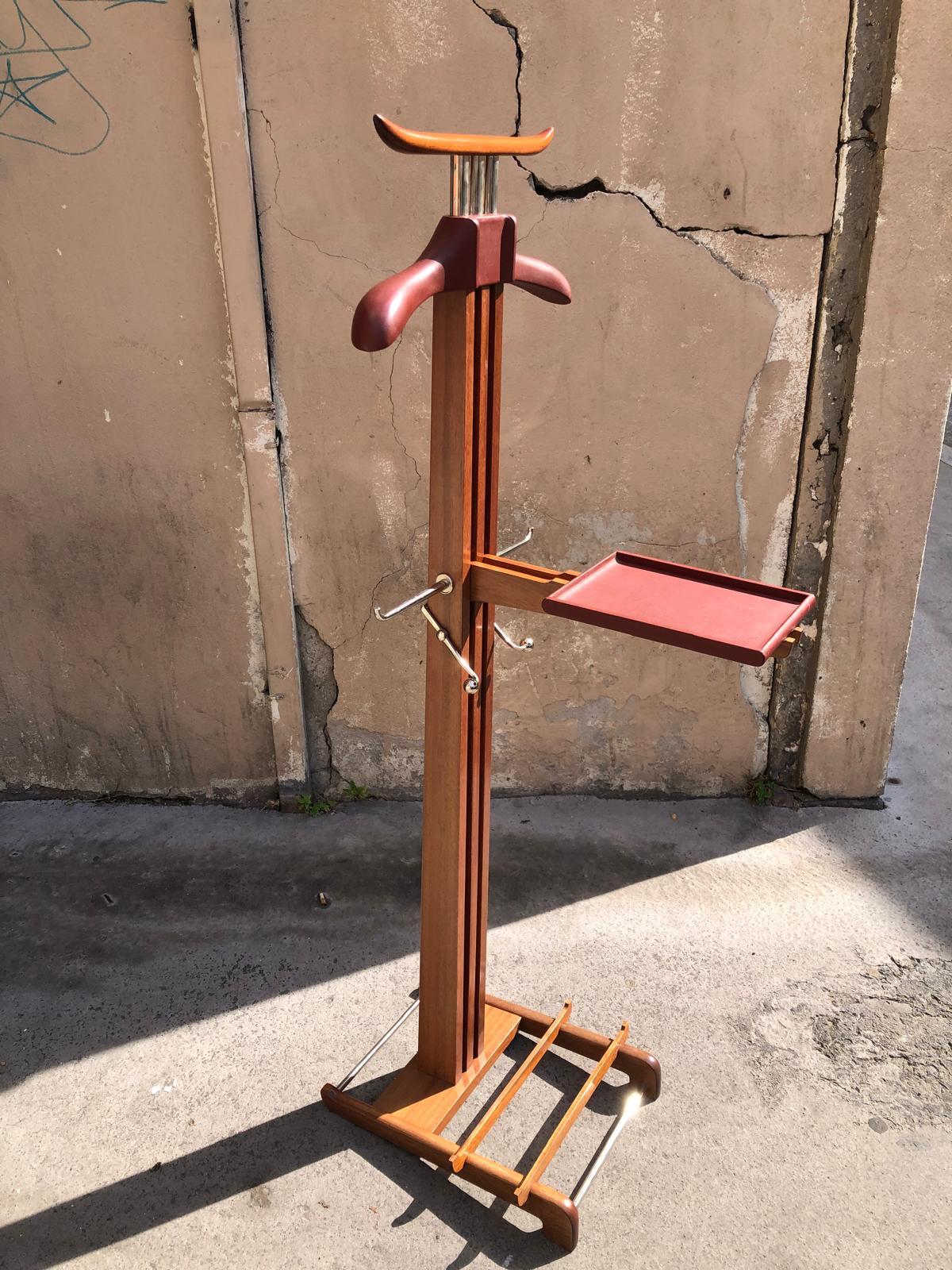 Valet porte vétements anni '70 di Paul Dupre-Lafon per Hermès in vendita 2