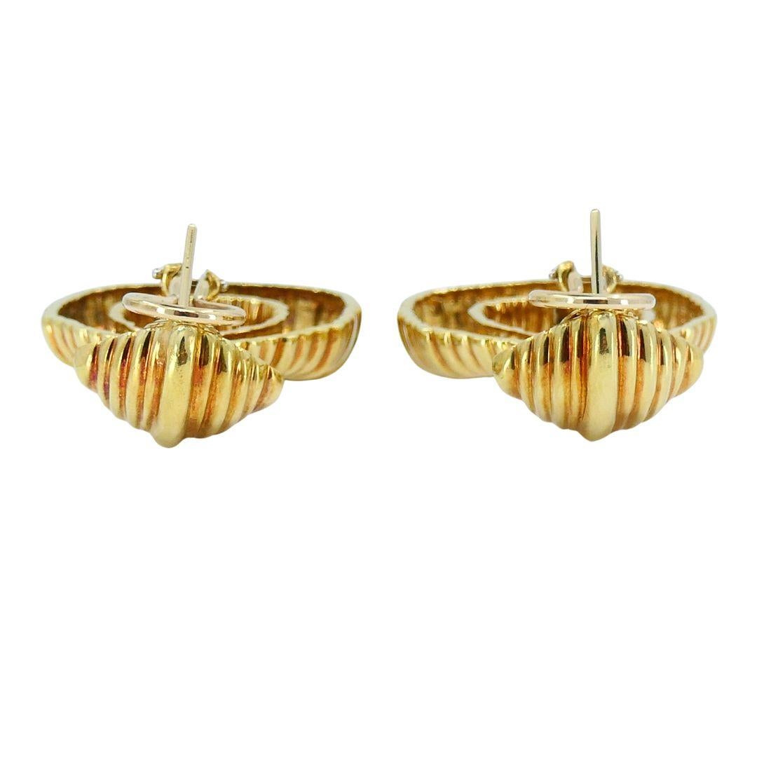 Boucles d'oreilles à clip en or 18k Van Cleef & Arpels des années 1970 en vente 5