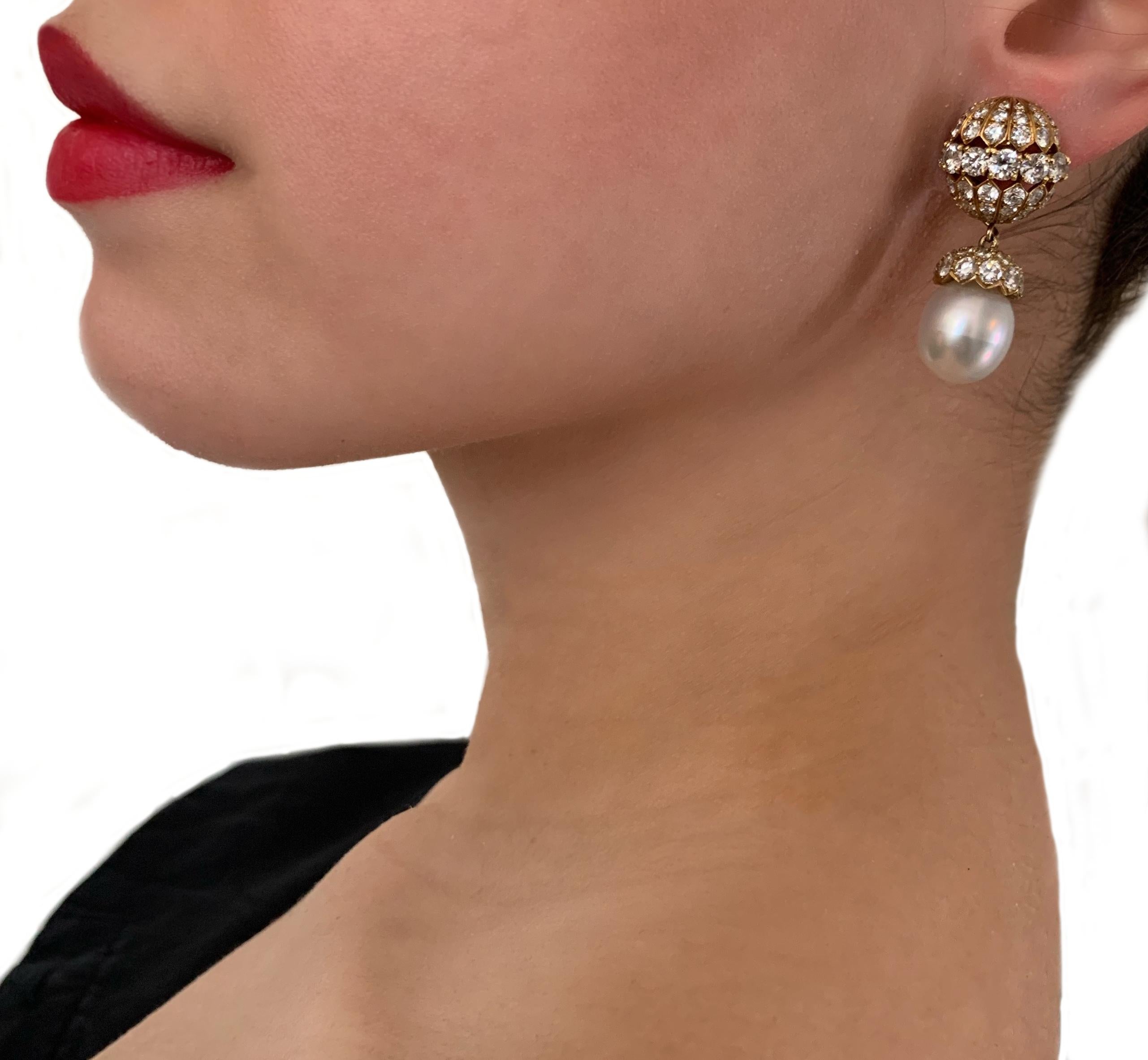 van cleef and arpels pearl earrings