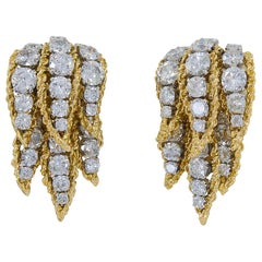 1970s Van Cleef & Arpels Diamond Ear Clips