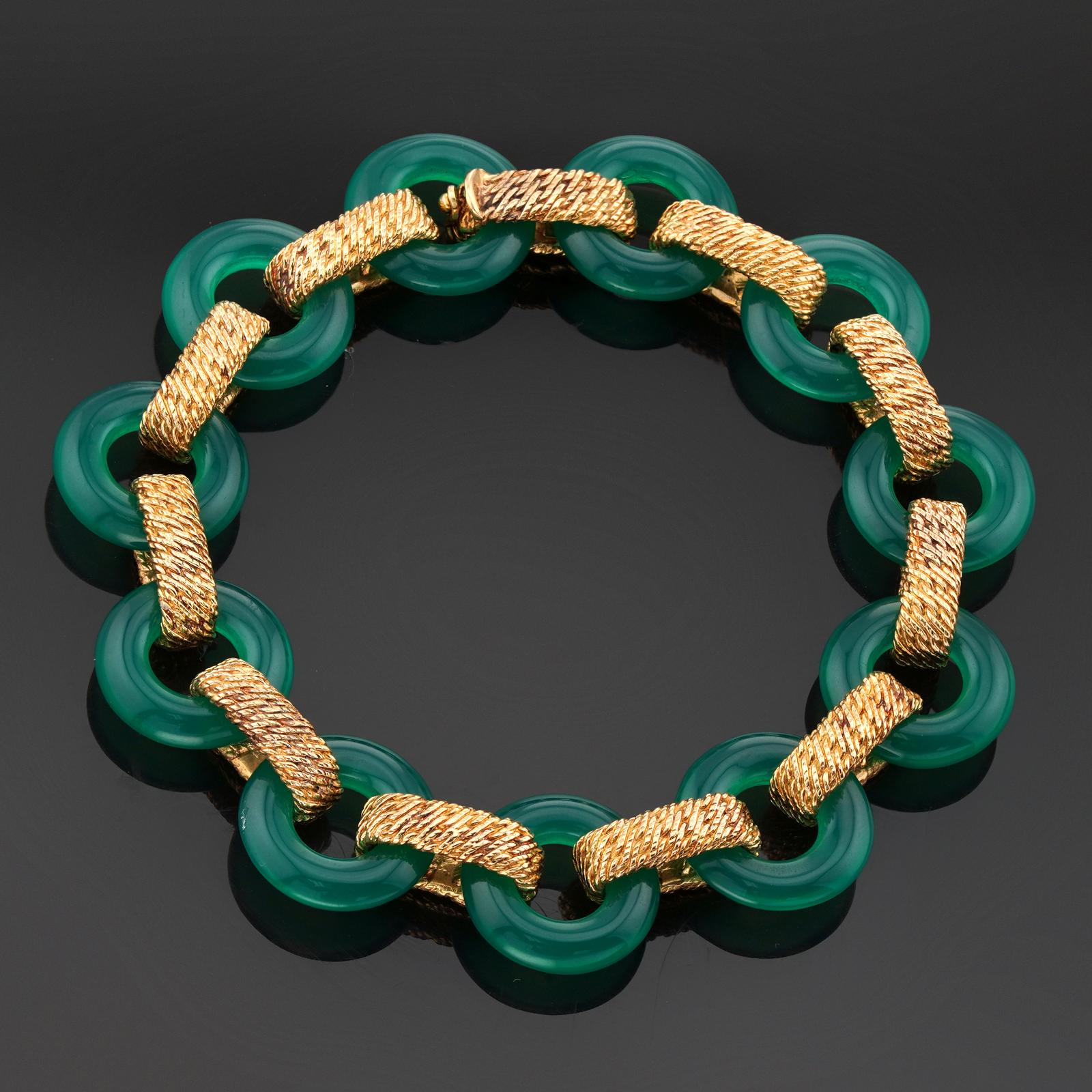 green van cleef bracelet