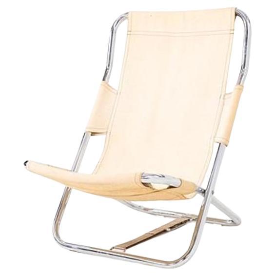 1970s Varnamo of Sweden "Viggen" Lounge Chair by Borje Johanson For Sale
