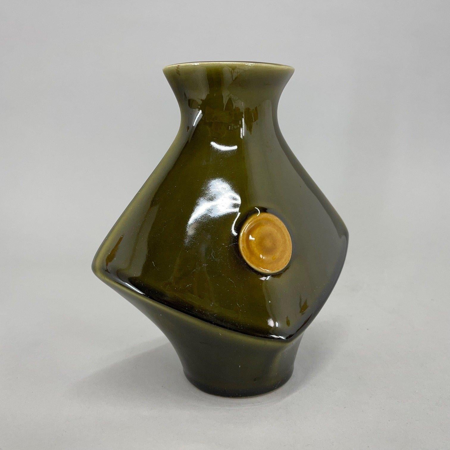 Late 20th Century 1970's Vase by Ditmar Urbach, Czechoslovakia For Sale