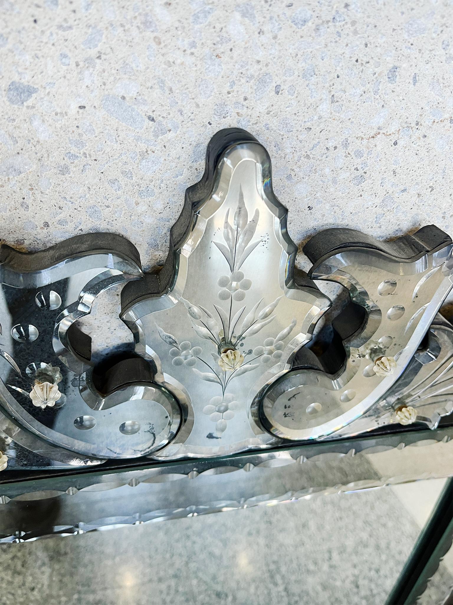 1970s Venetian Style Mirrors - a Pair 3