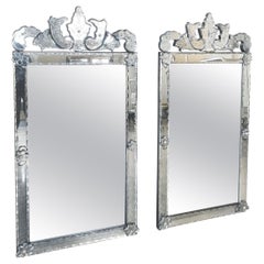 1970s Venetian Style Mirrors - a Pair