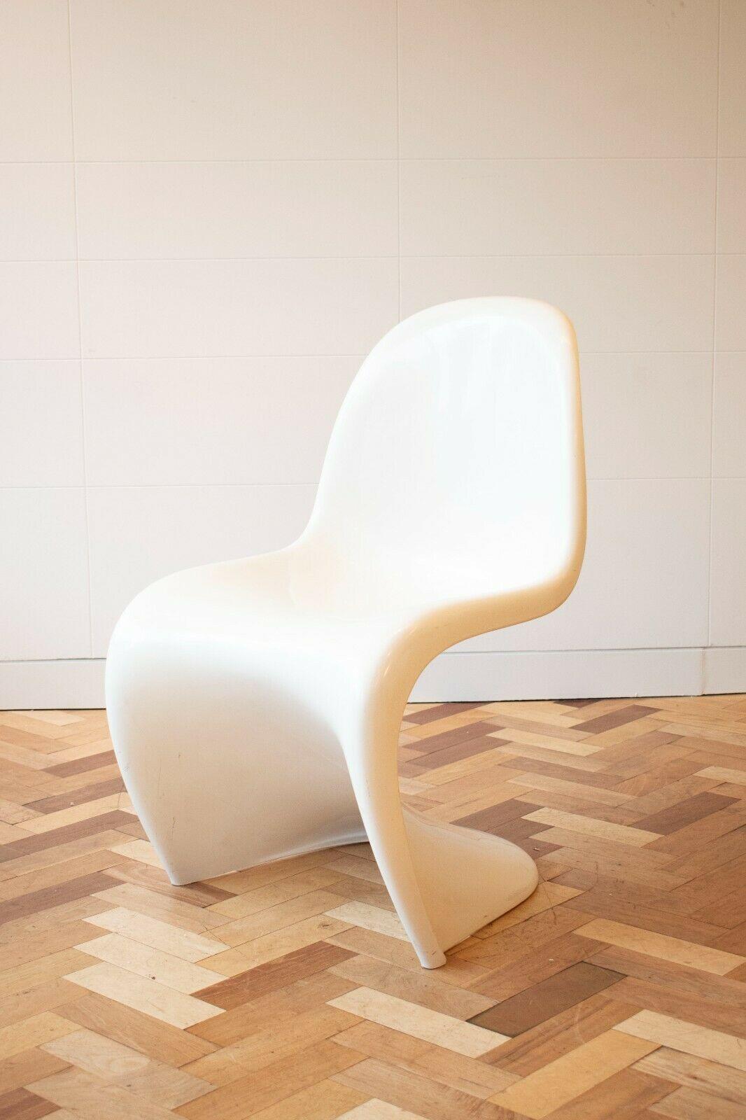 Fin du 20e siècle Chaises d'appoint/de salle à manger Verner Panton pour Herman Miller, moderniste, années 1970