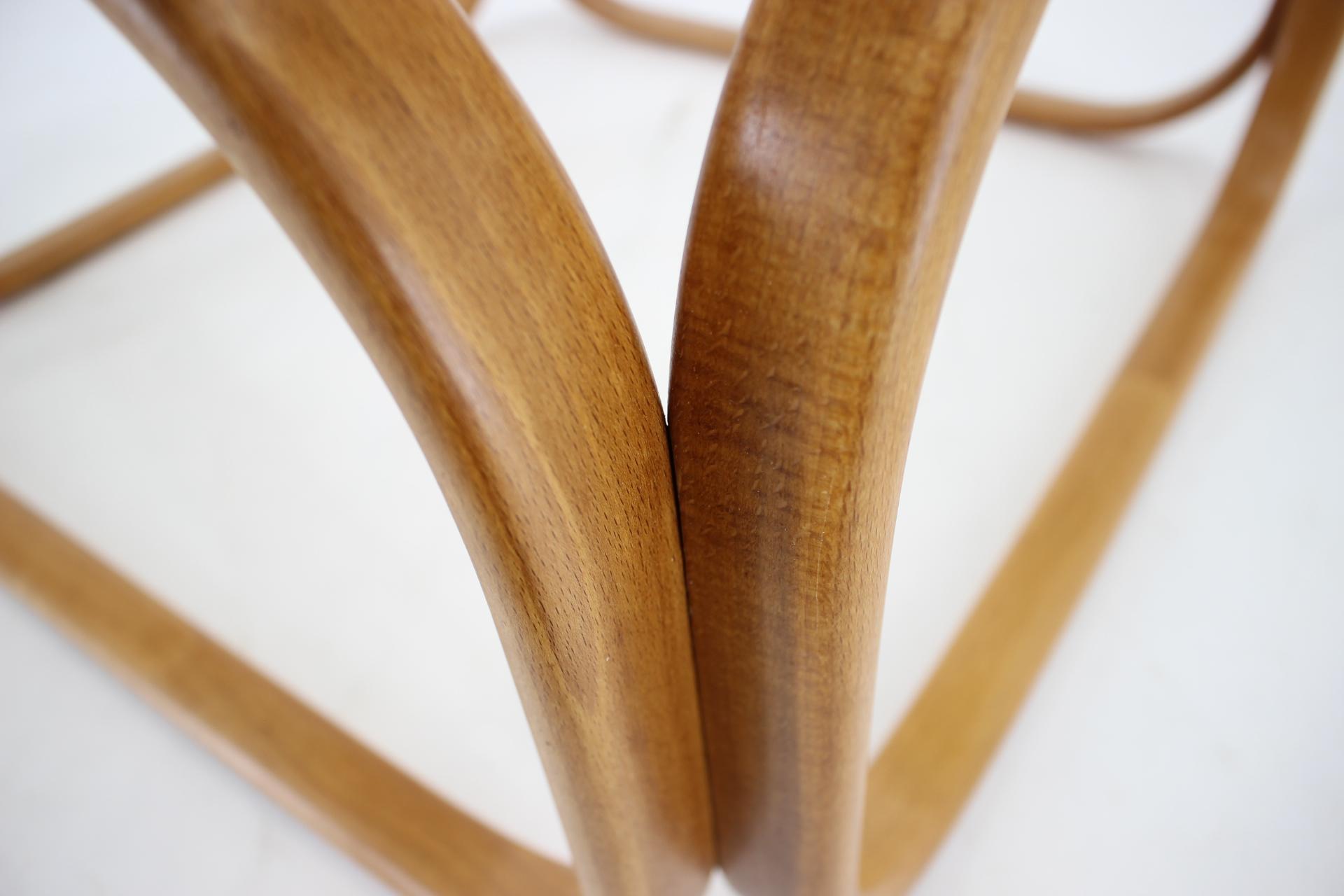 1970s Very Rare Jan Bočan Bentwood Coffee Table, Czechoslovakia 2