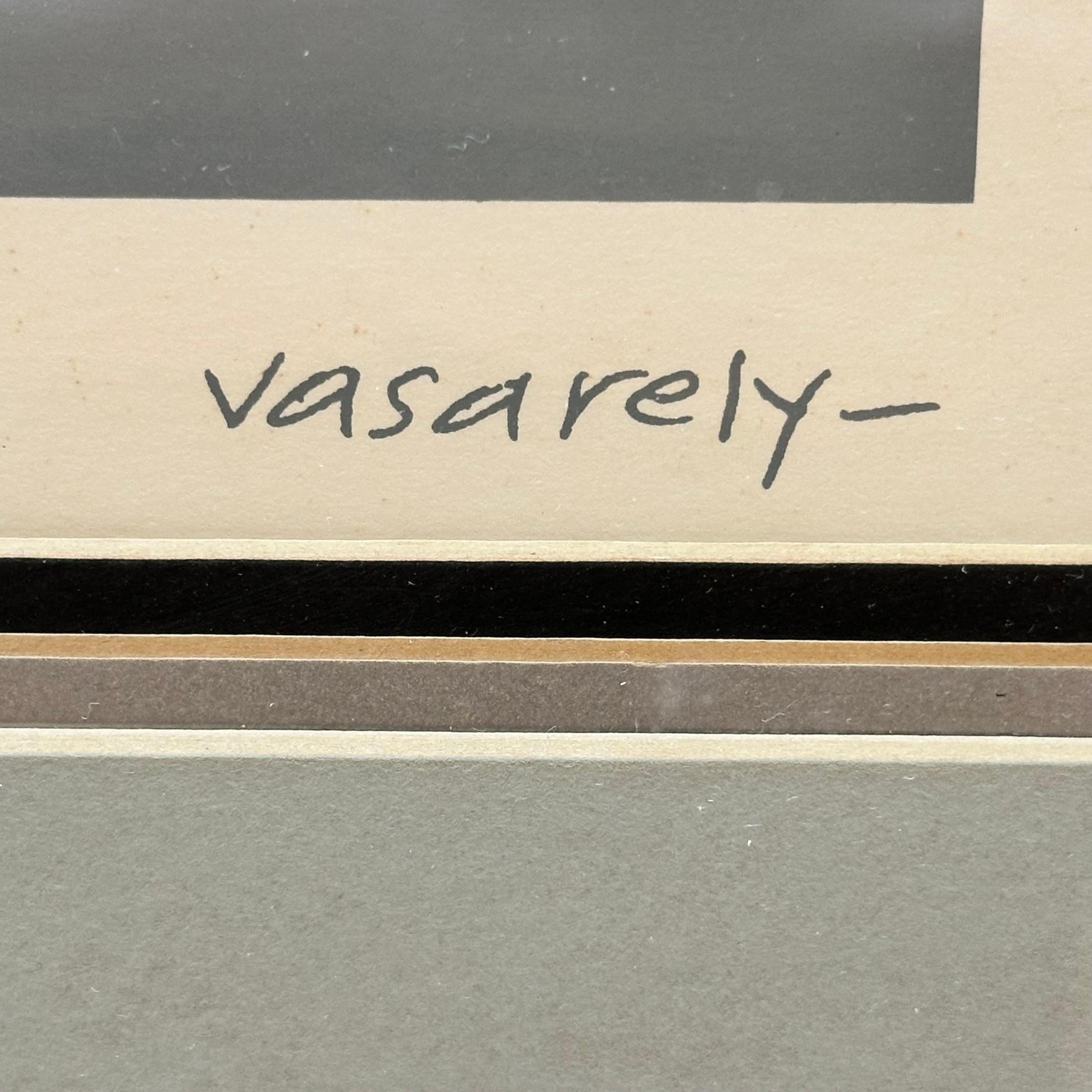 Late 20th Century 1970s Victor Vasarely Op Art 