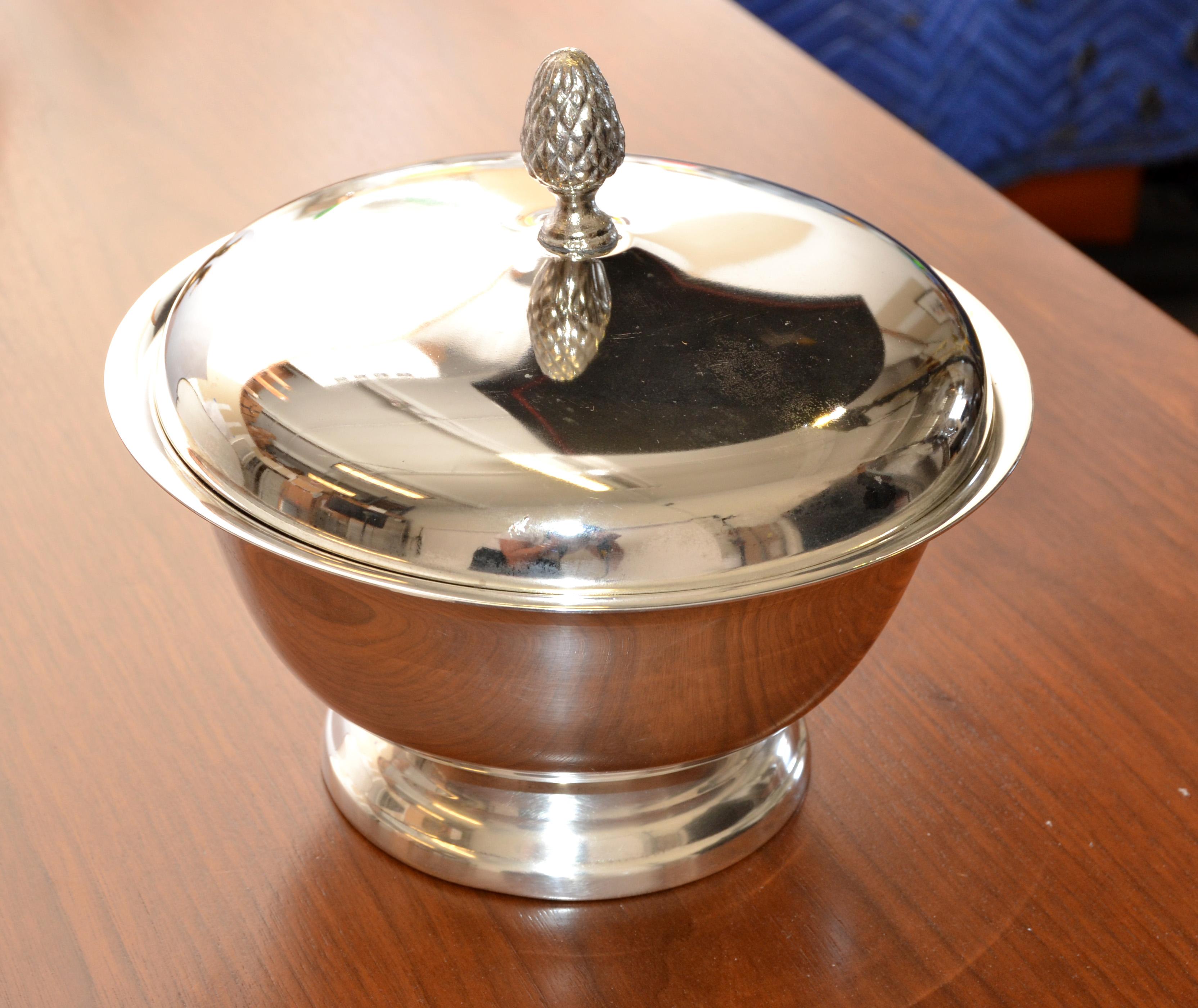 towle silver plate bowl
