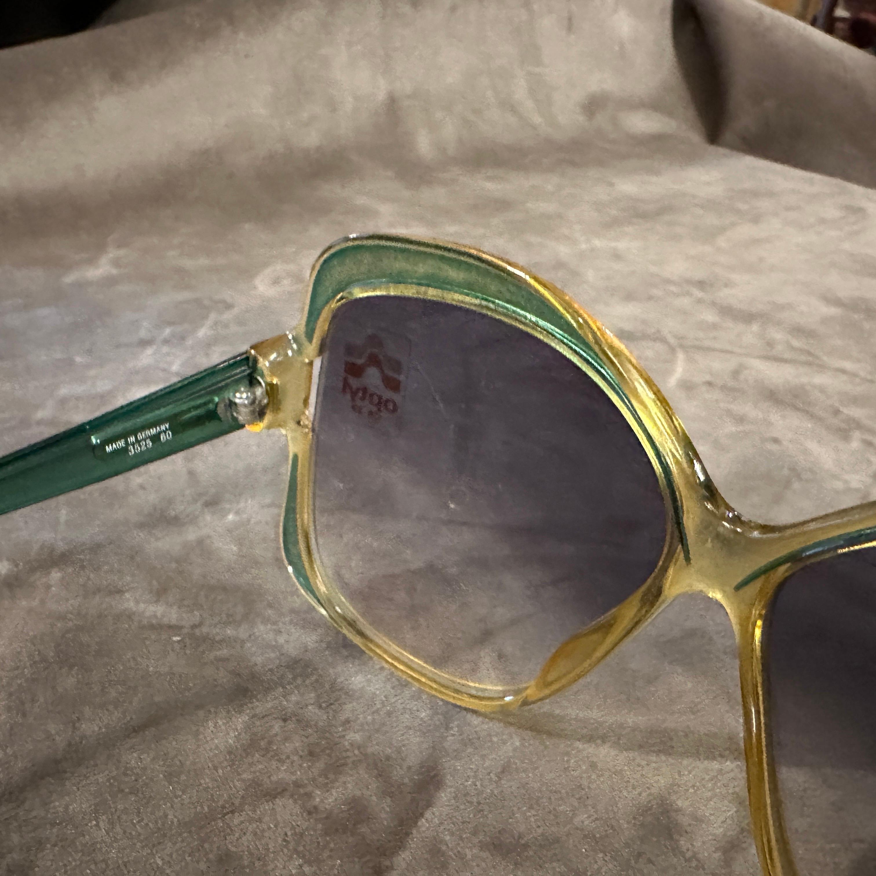 1970s Viennaline  Oversized Sunglasses by Optyl In Excellent Condition For Sale In Aci Castello, IT