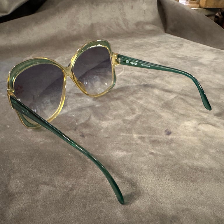1970s Viennaline Oversized Sunglasses by Optyl at 1stDibs display picture 1