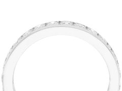 Vintage 1.25 Carat Diamond and White Gold Full Eternity Ring