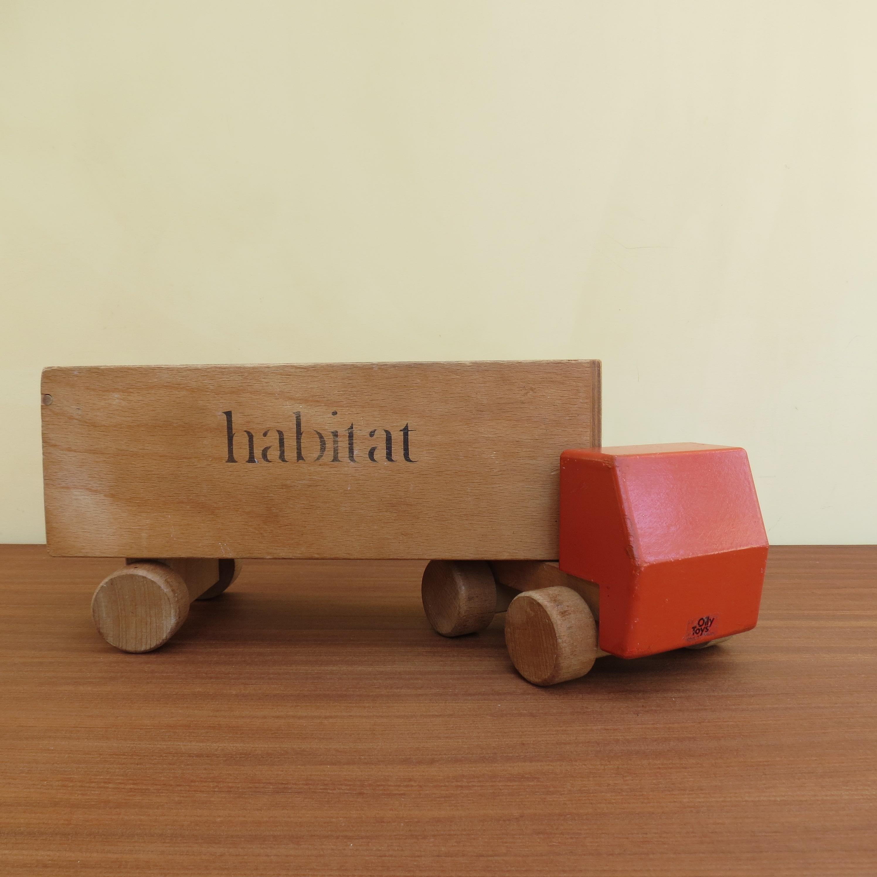 1970s Vintage Advertising Toy Lorry for Habitat 1